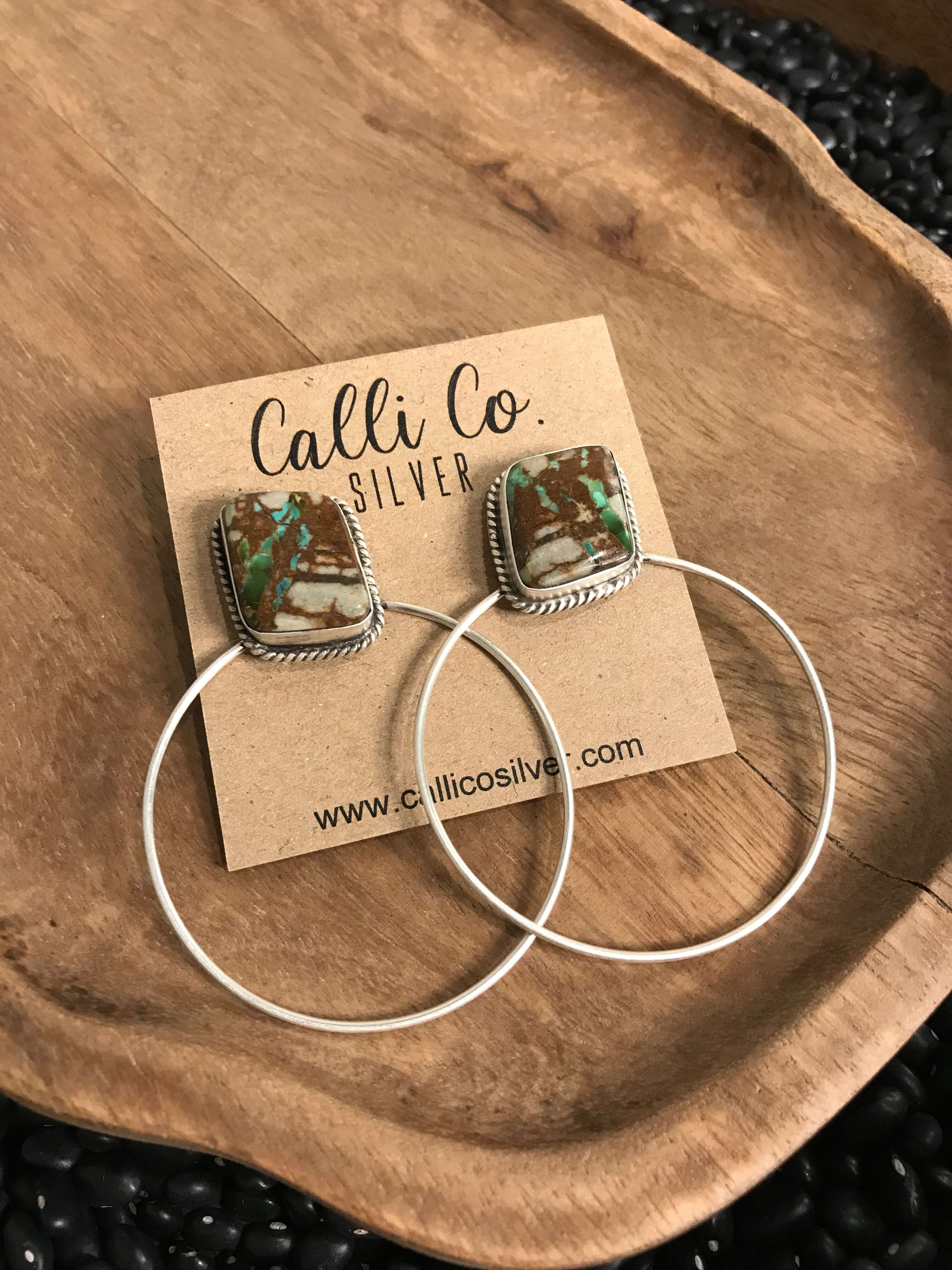 The Keystone Hoop Earrings, 17