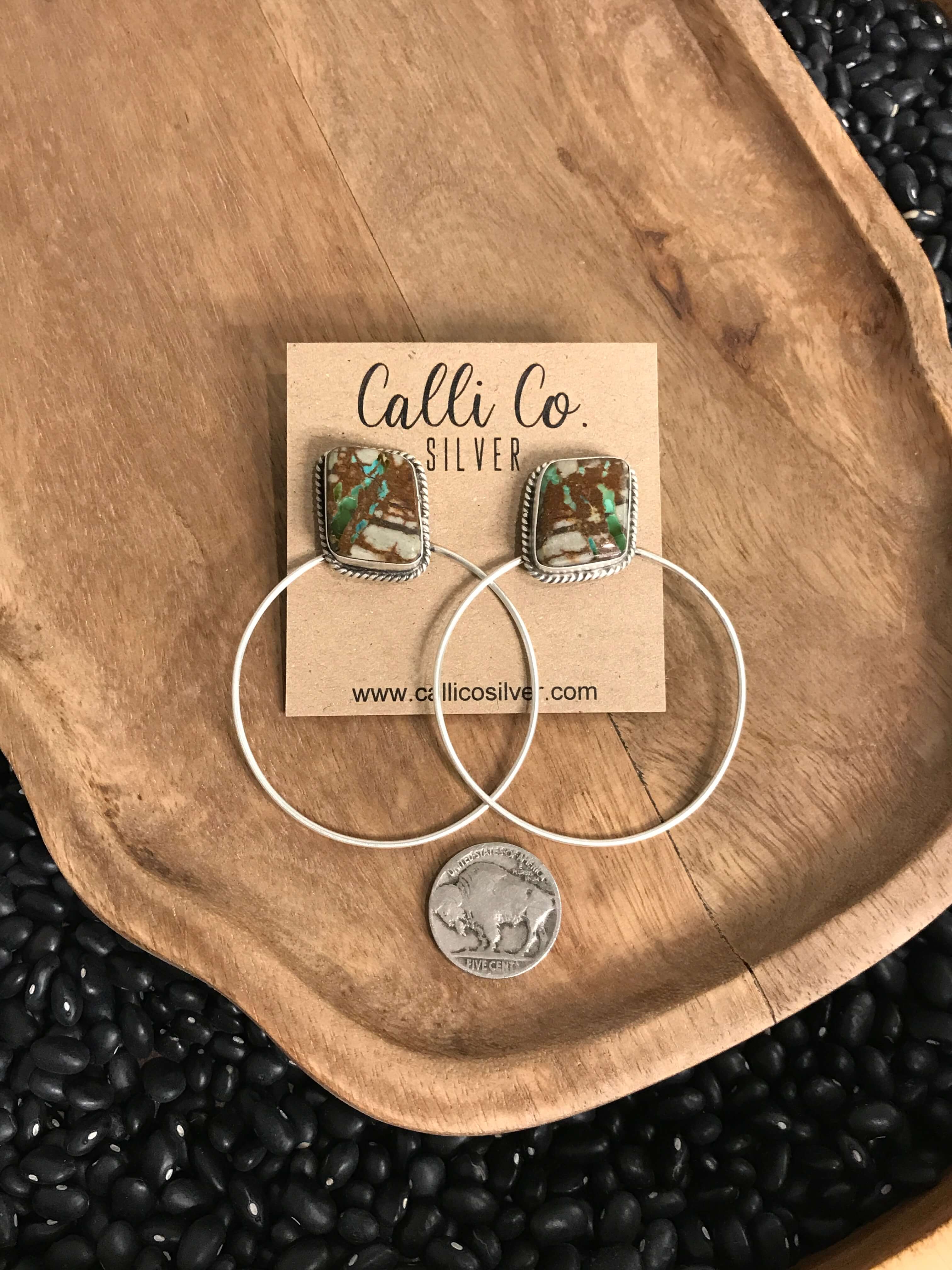 The Keystone Hoop Earrings, 17 - Image 2