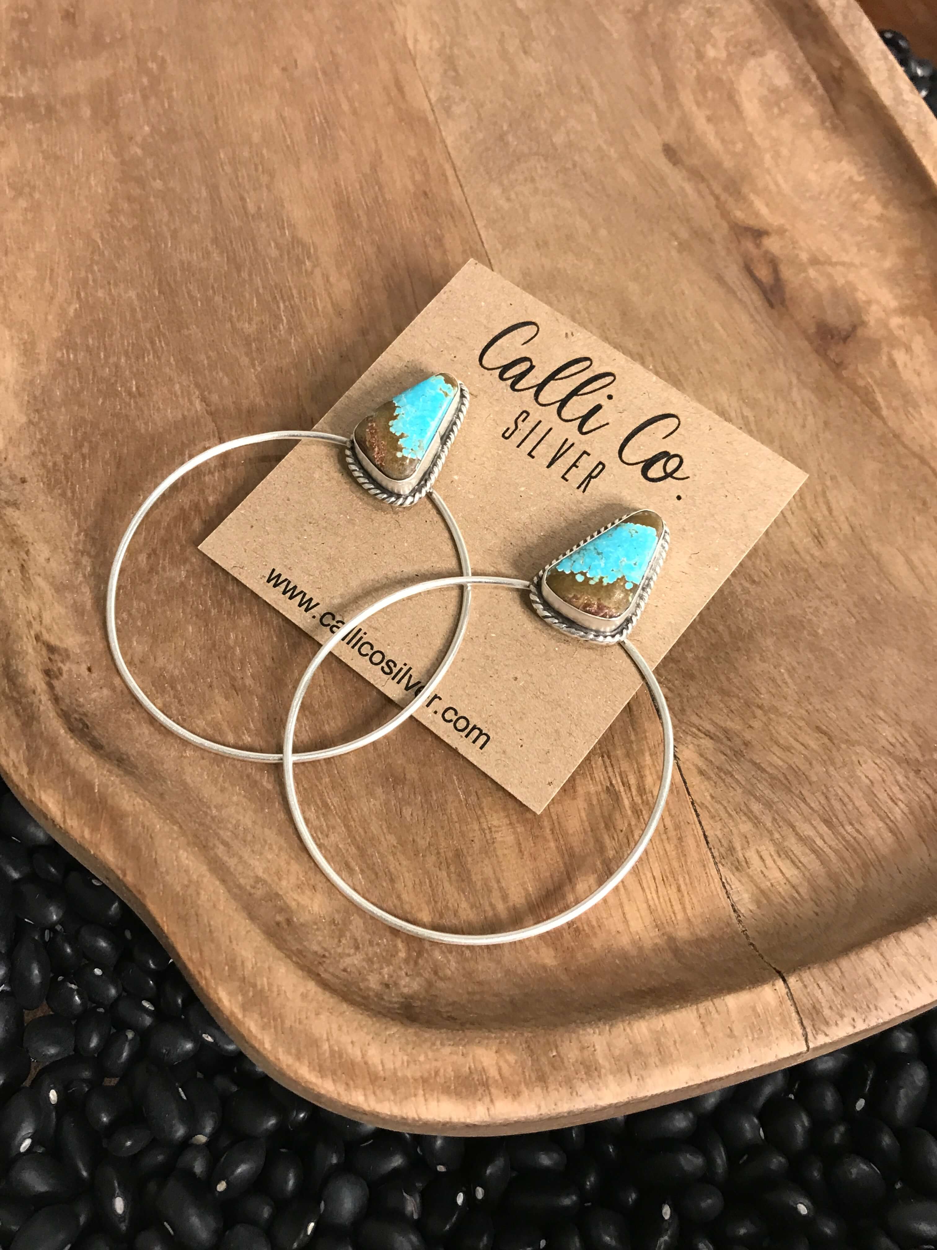 The Keystone Hoop Earrings, 18 - Image 2