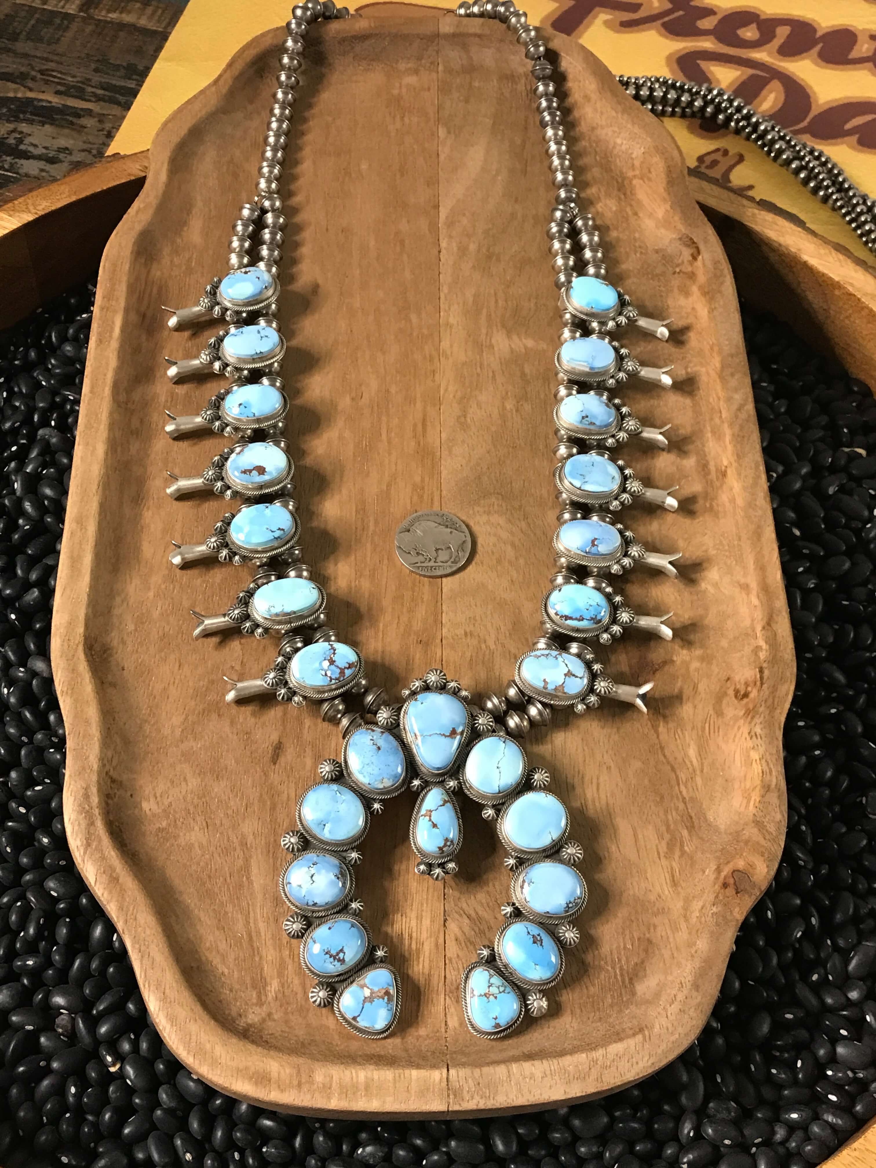 The Kimi Squash Blossom Necklace - Image 5