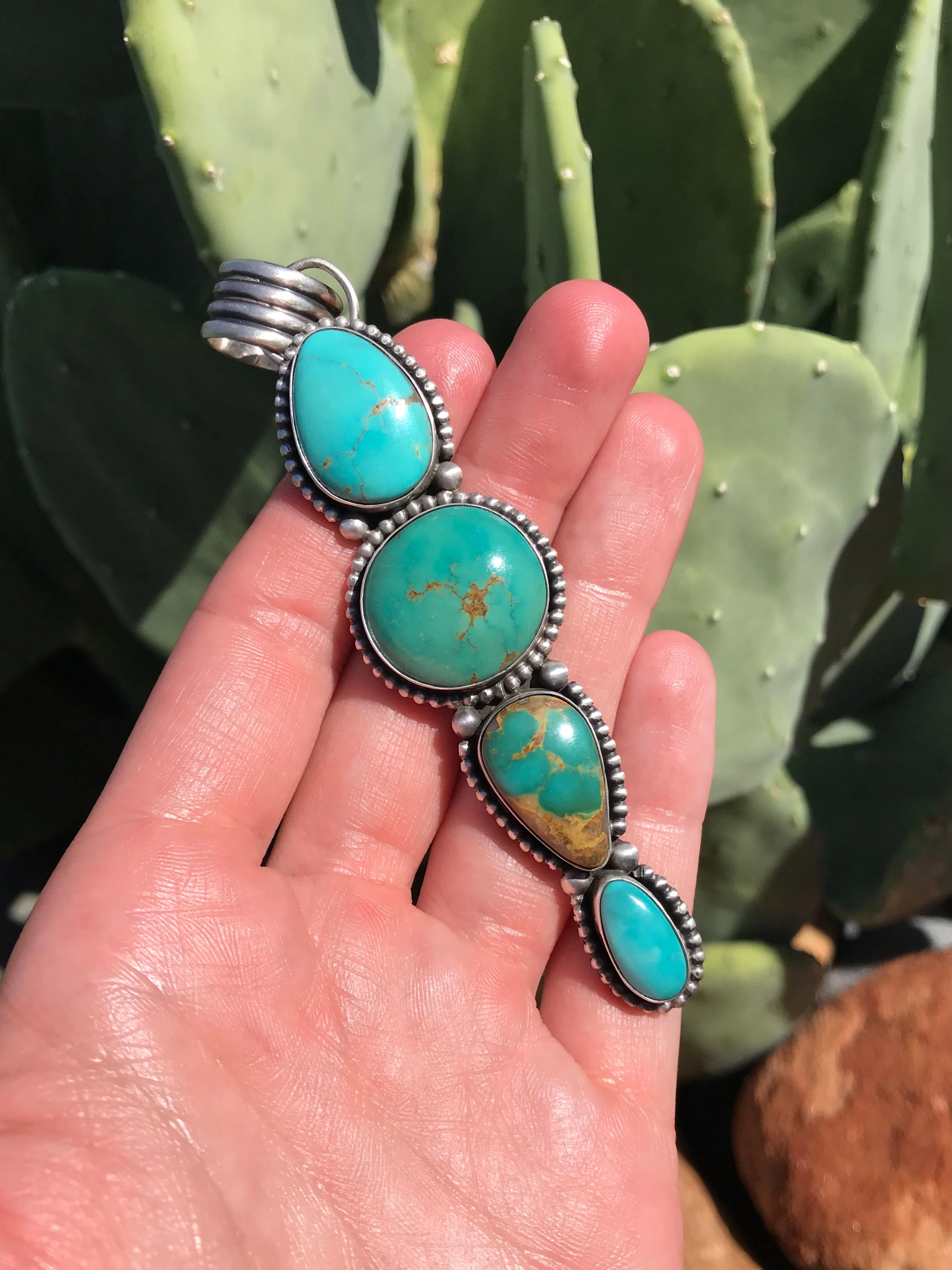 The Lafayette Turquoise Pendant - Image 5