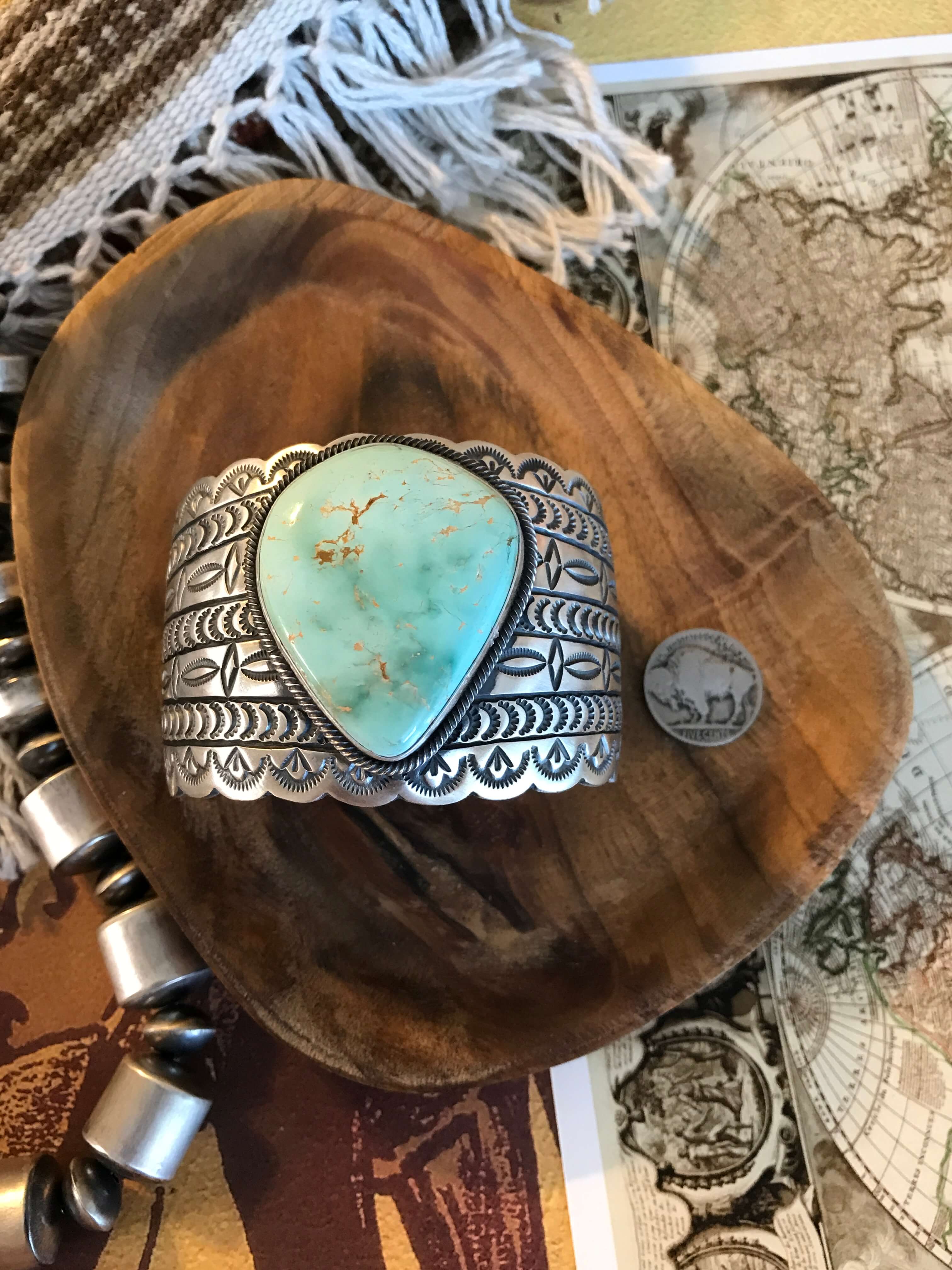 The Lakewood Turquoise Cuff, 1 - Image 2