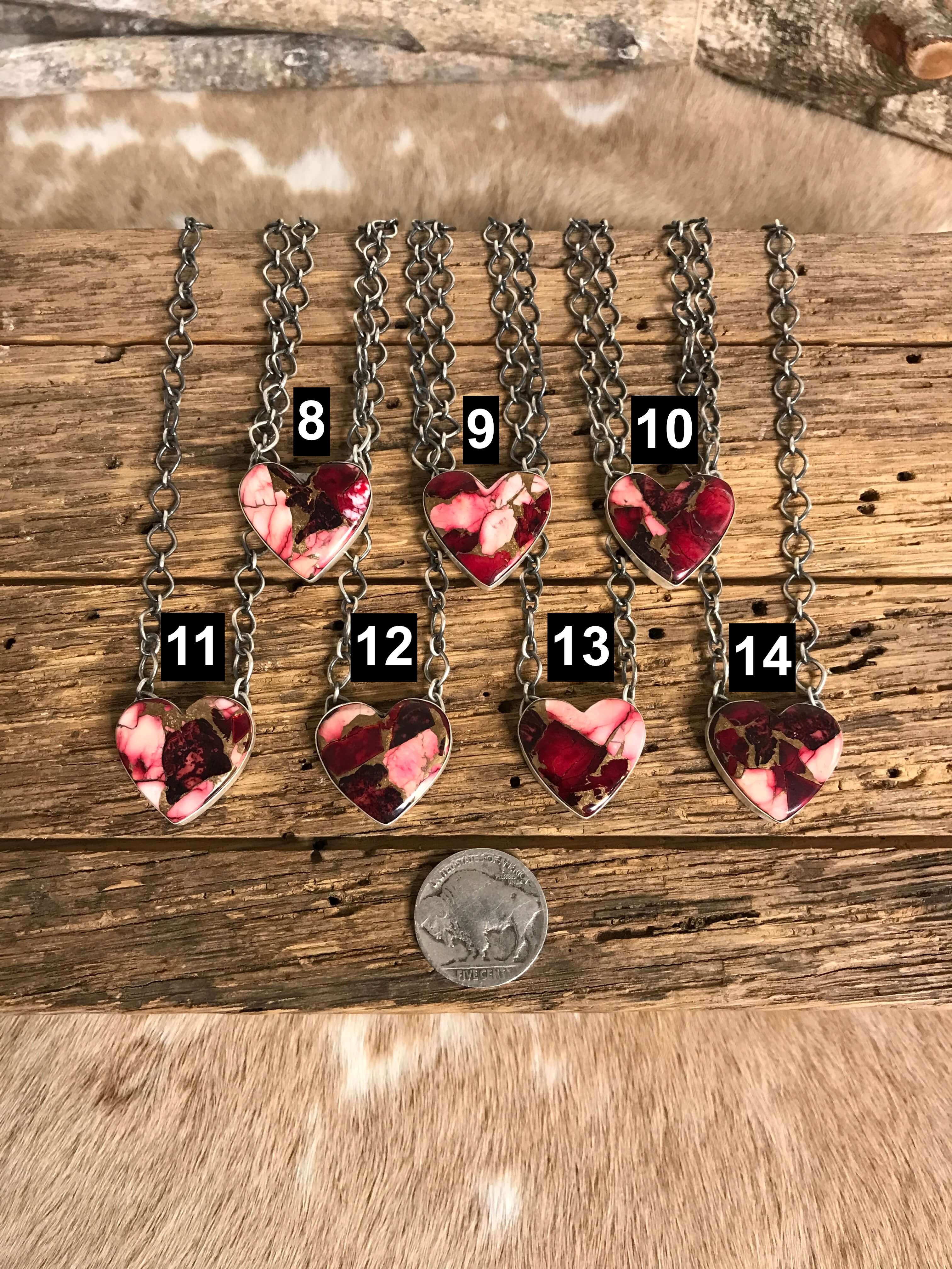 The Laramie Heart Necklaces - Image 4