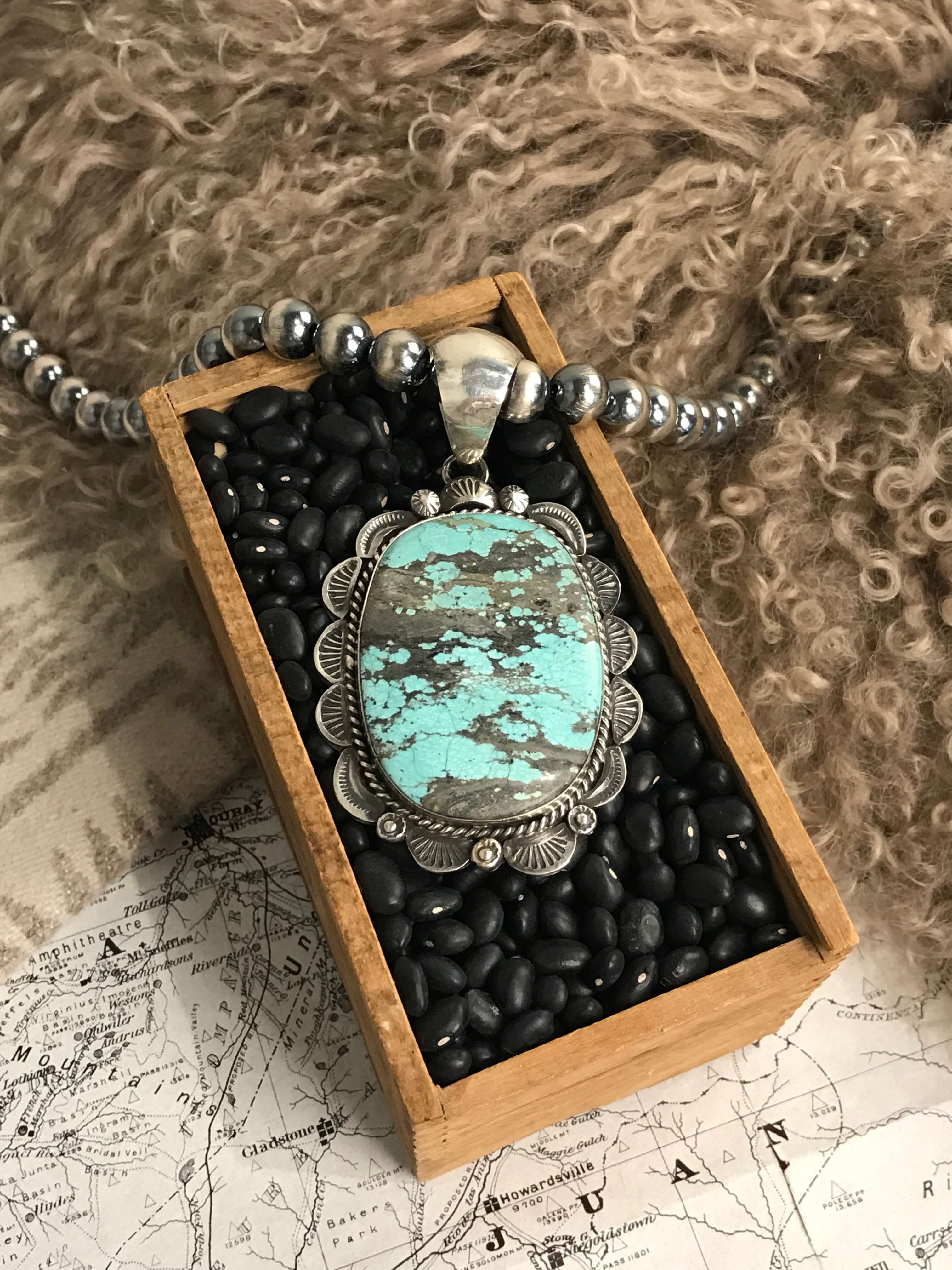 The Lawrence Turquoise Pendant - Image 4