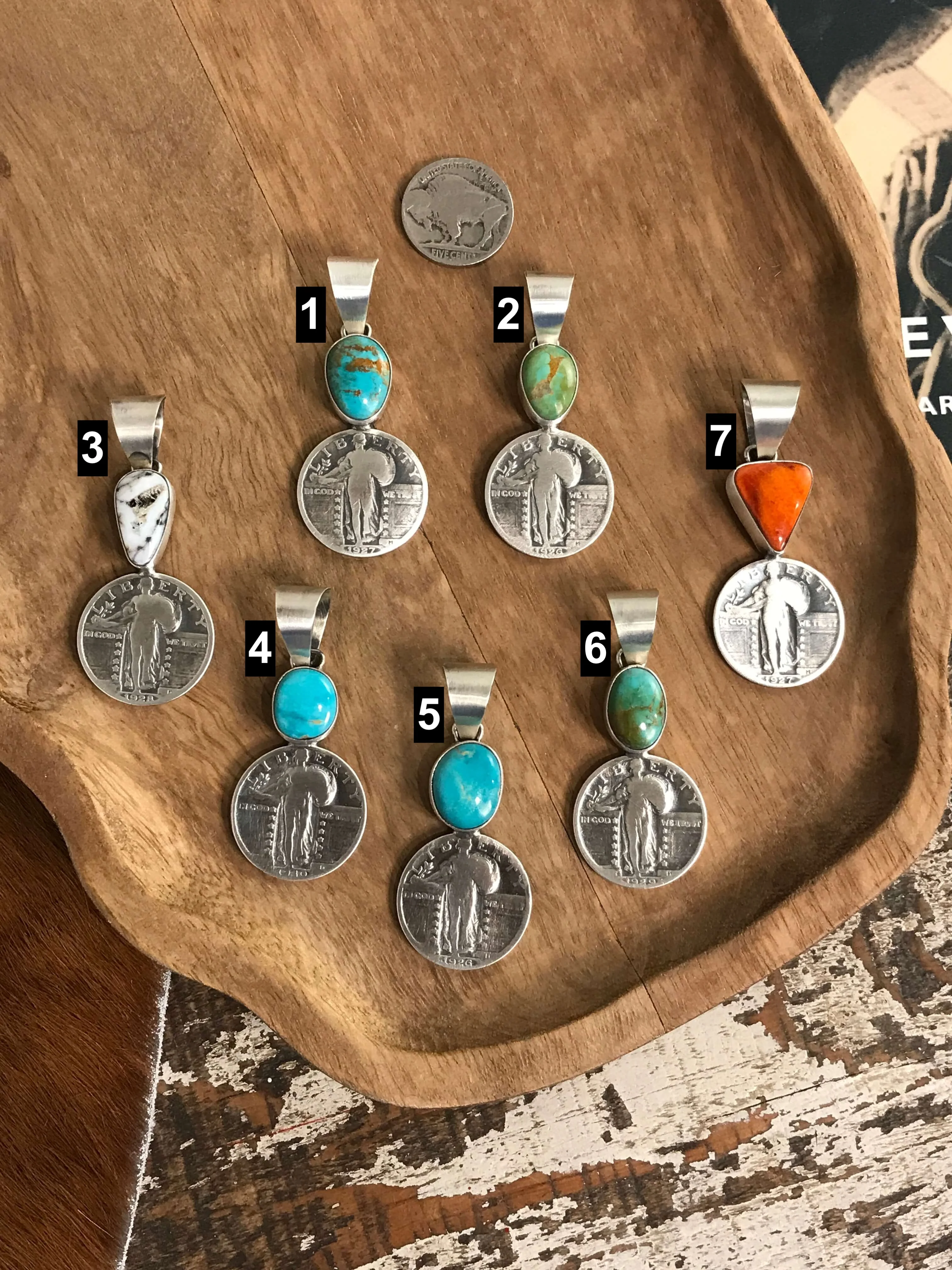 The Liberty Quarter Pendants - Image 2