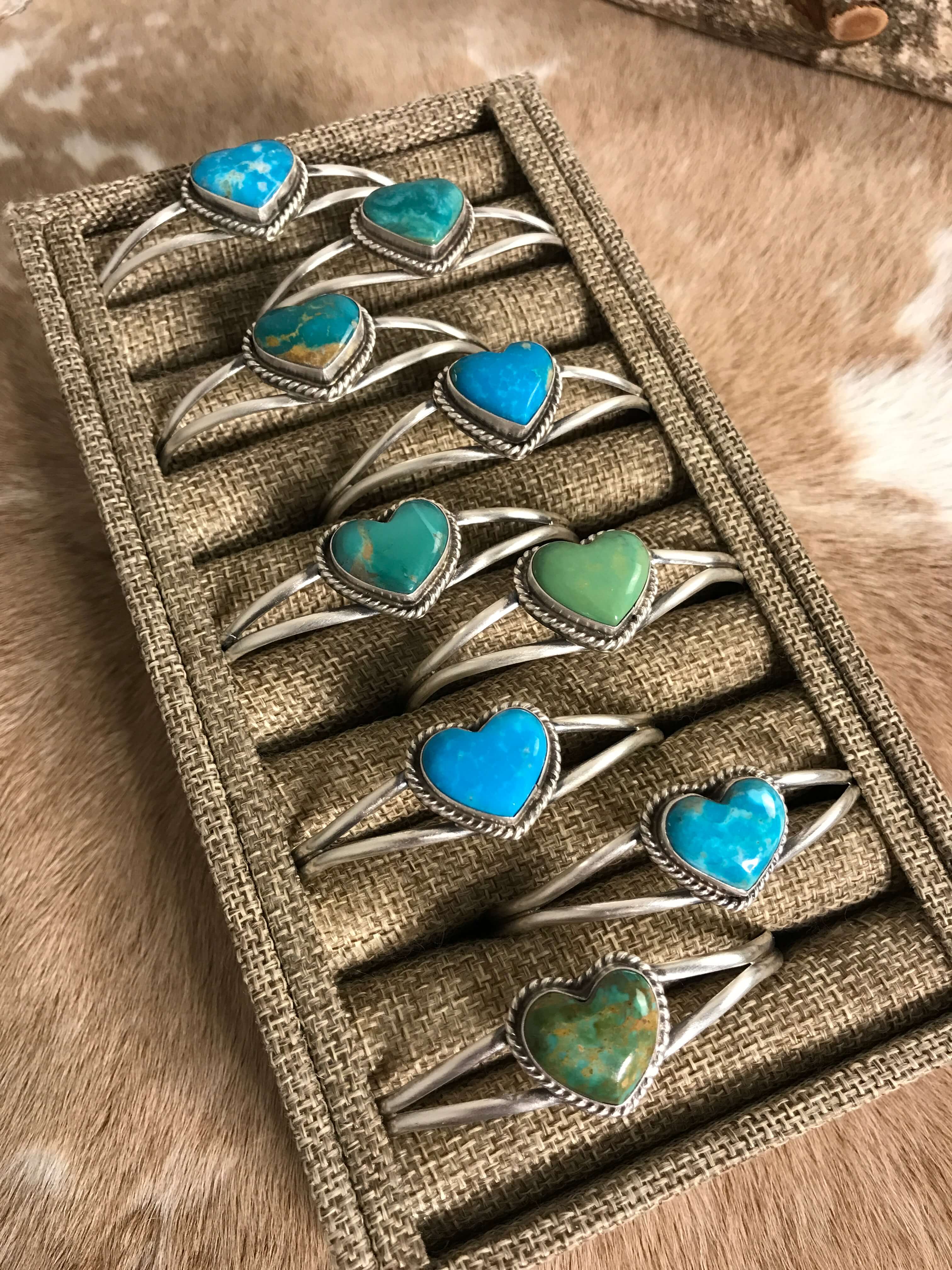 The Livy Heart Cuffs