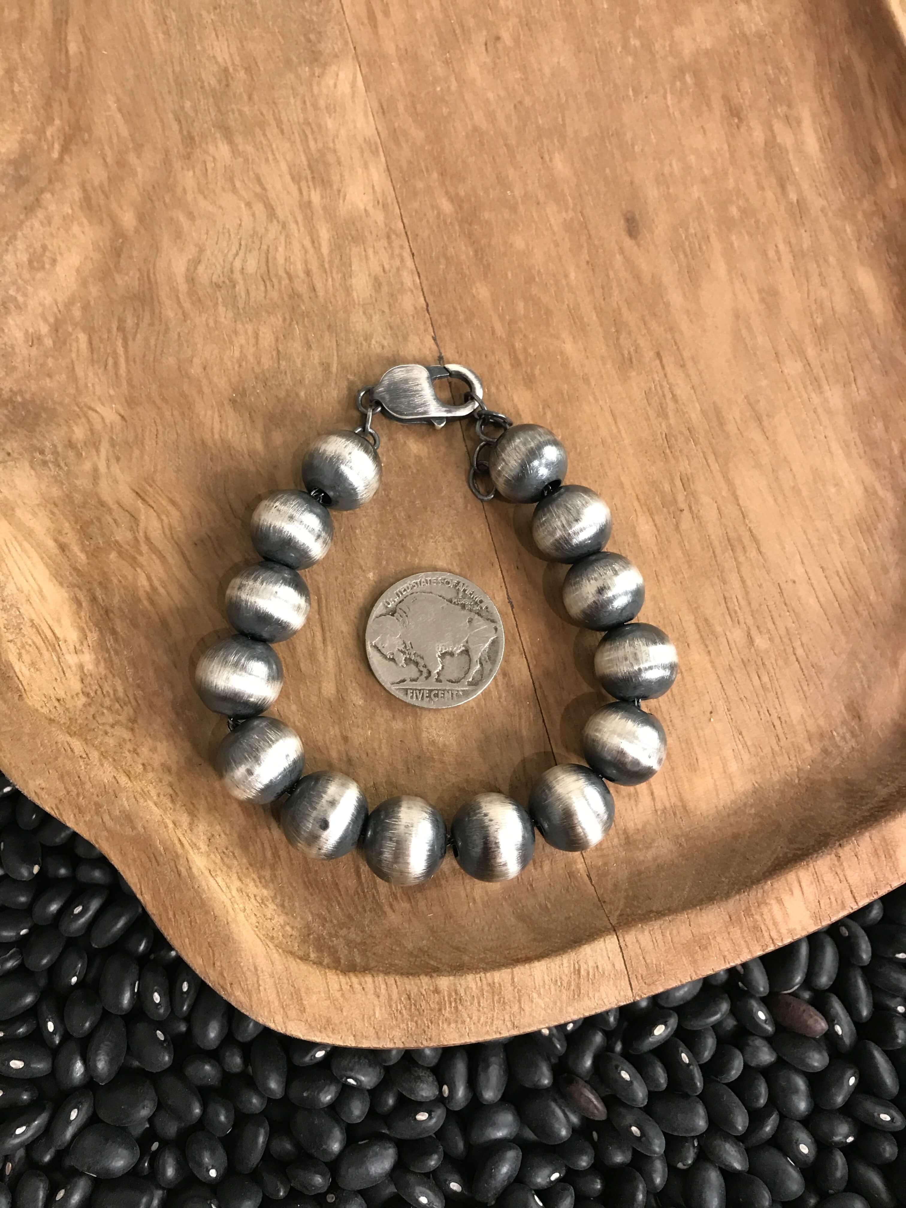 The Mabank 12mm Pearl Bracelet - Image 2