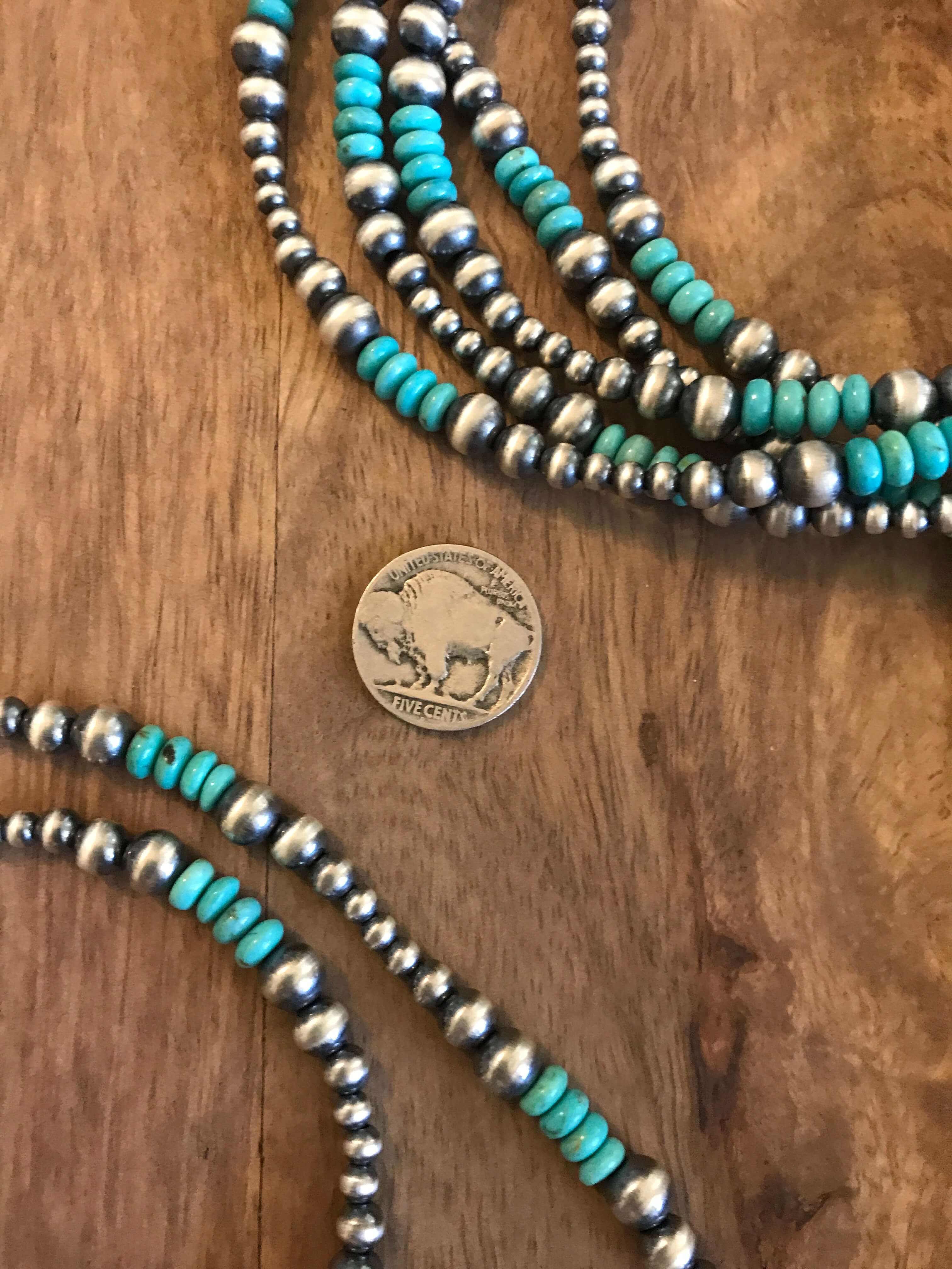 The Manhattan Necklace in Turquoise - Image 2
