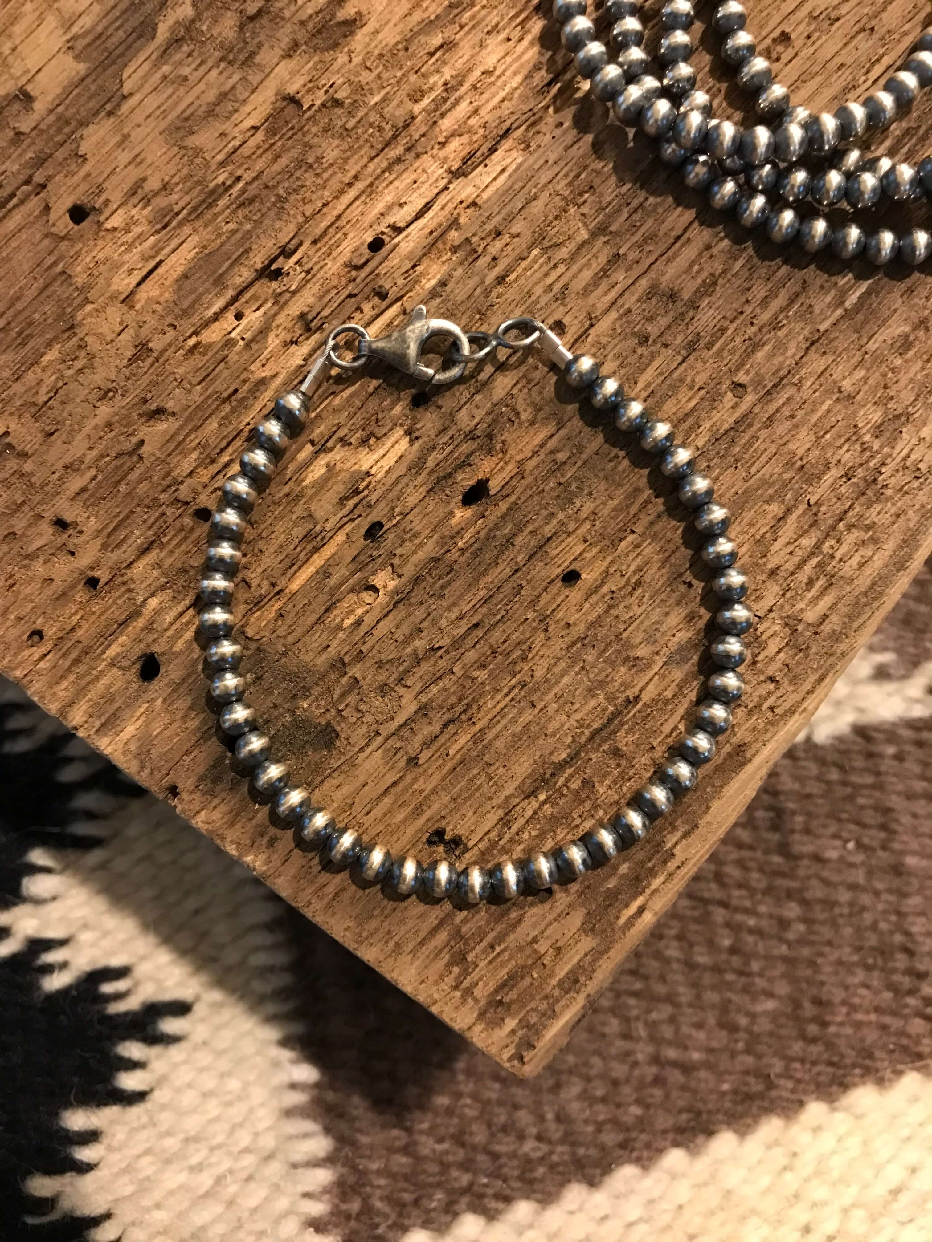The Marfa 4mm Pearl Bracelet