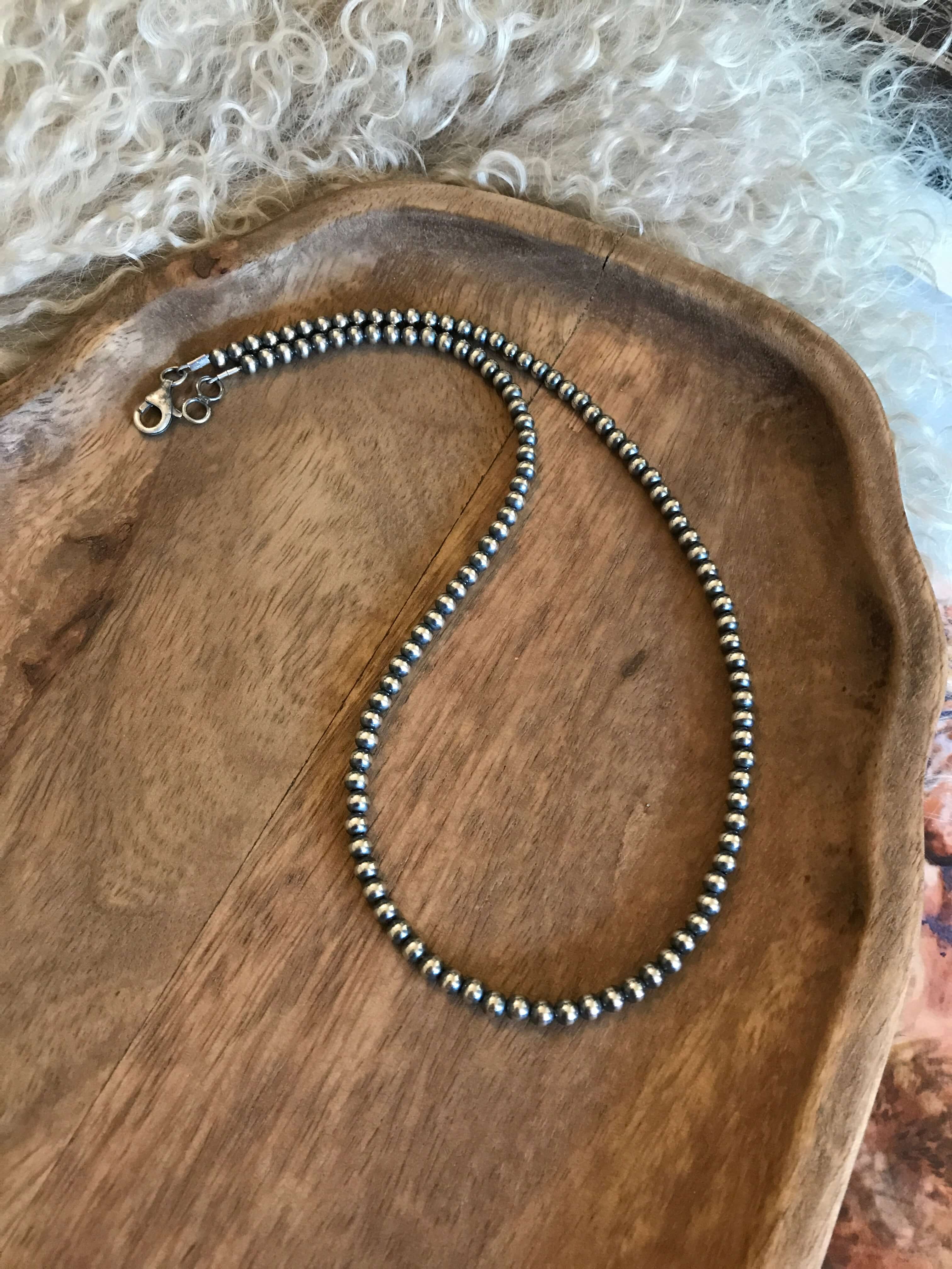 The Marfa 4mm Pearl Necklace - Image 3