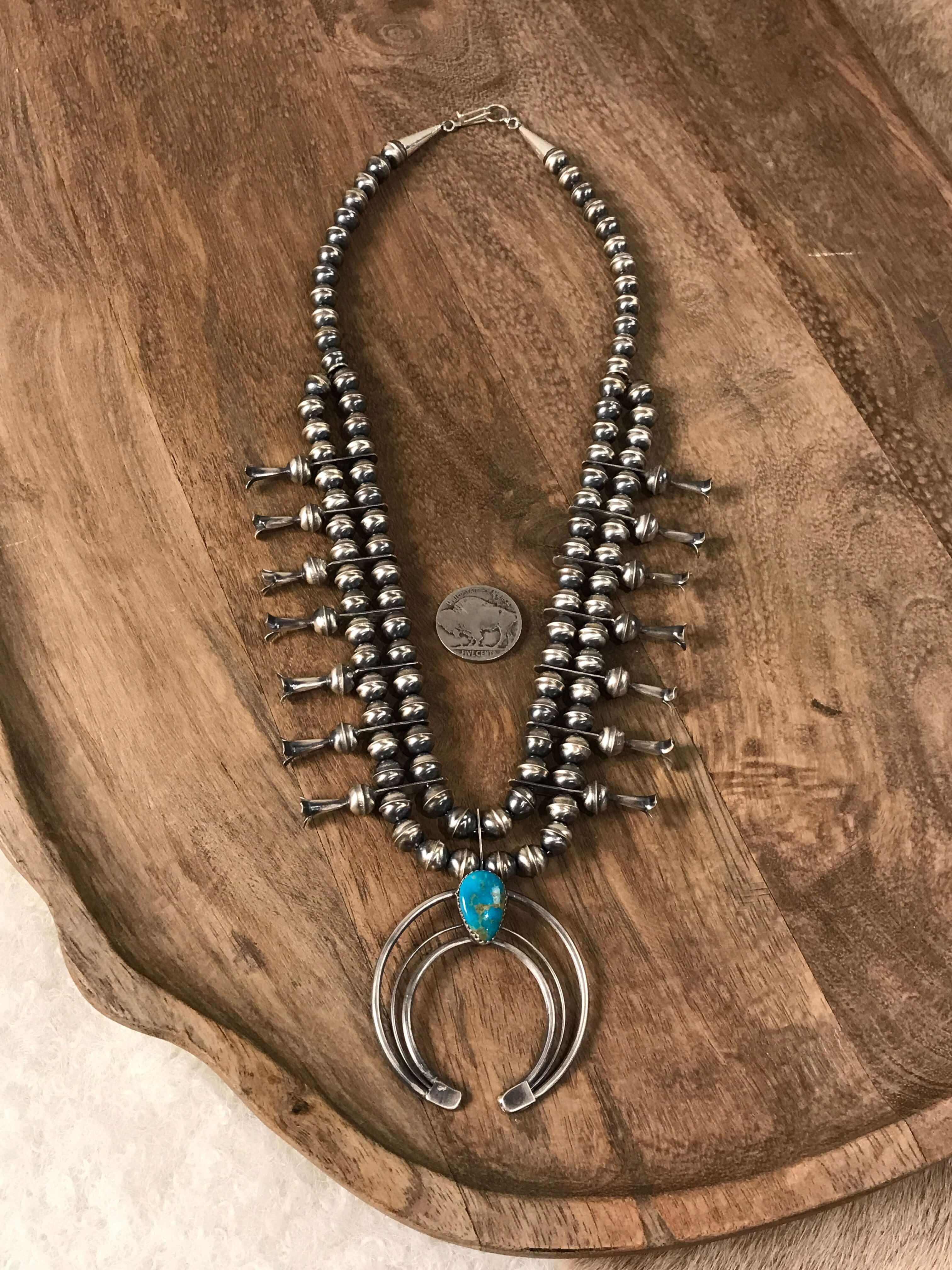 The Mariano Squash Blossom Necklace Set - Image 5