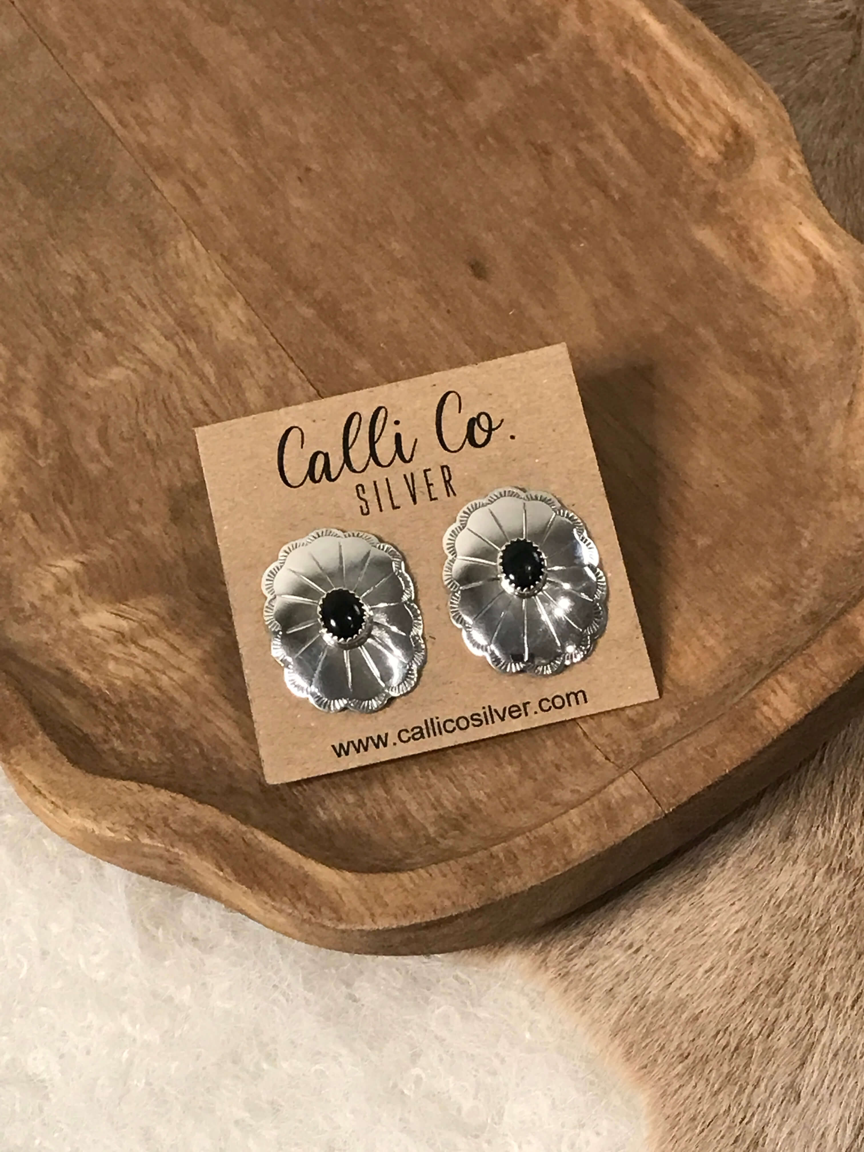 The Marietta Concho Earrings