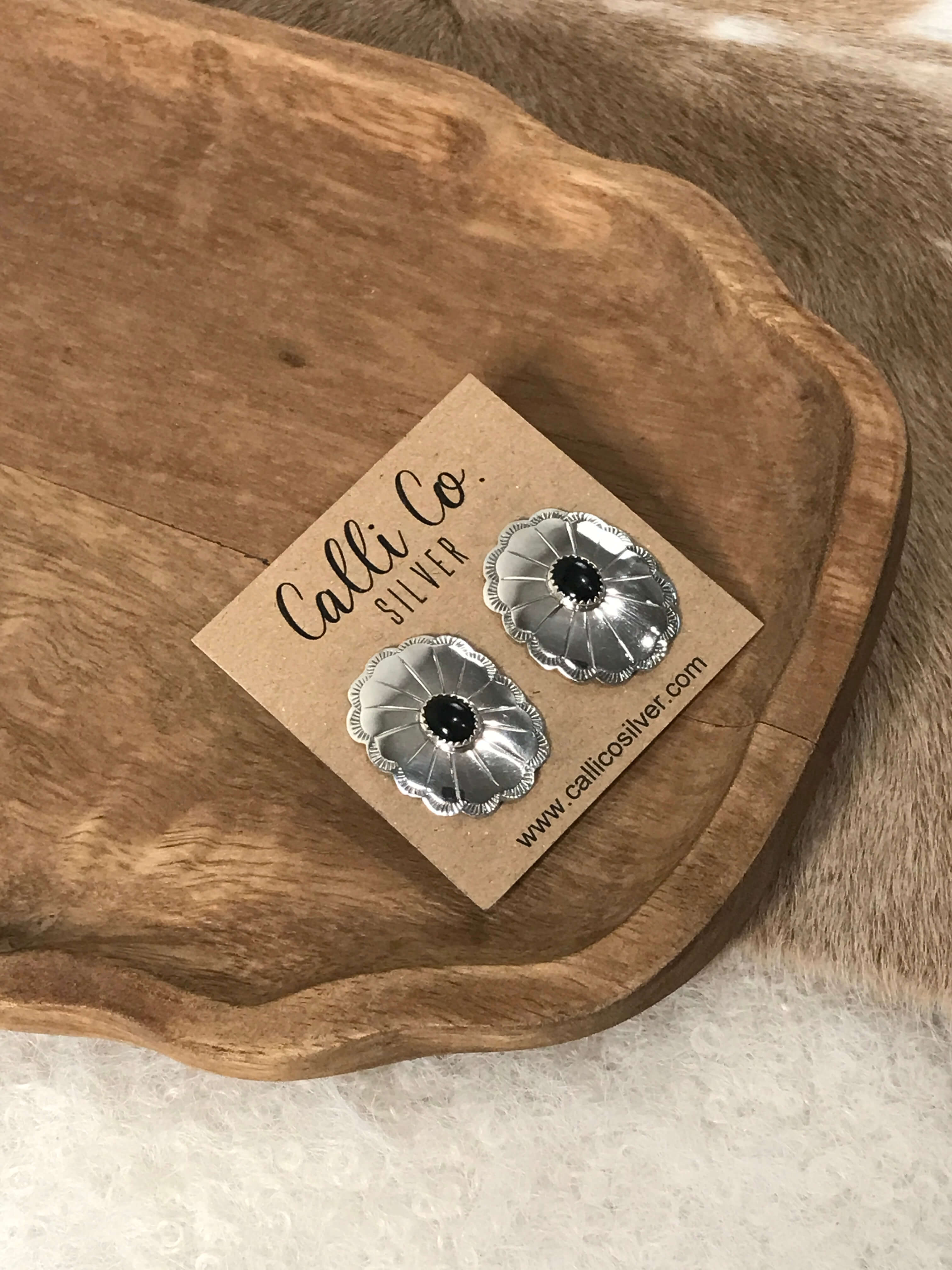 The Marietta Concho Earrings - Image 2