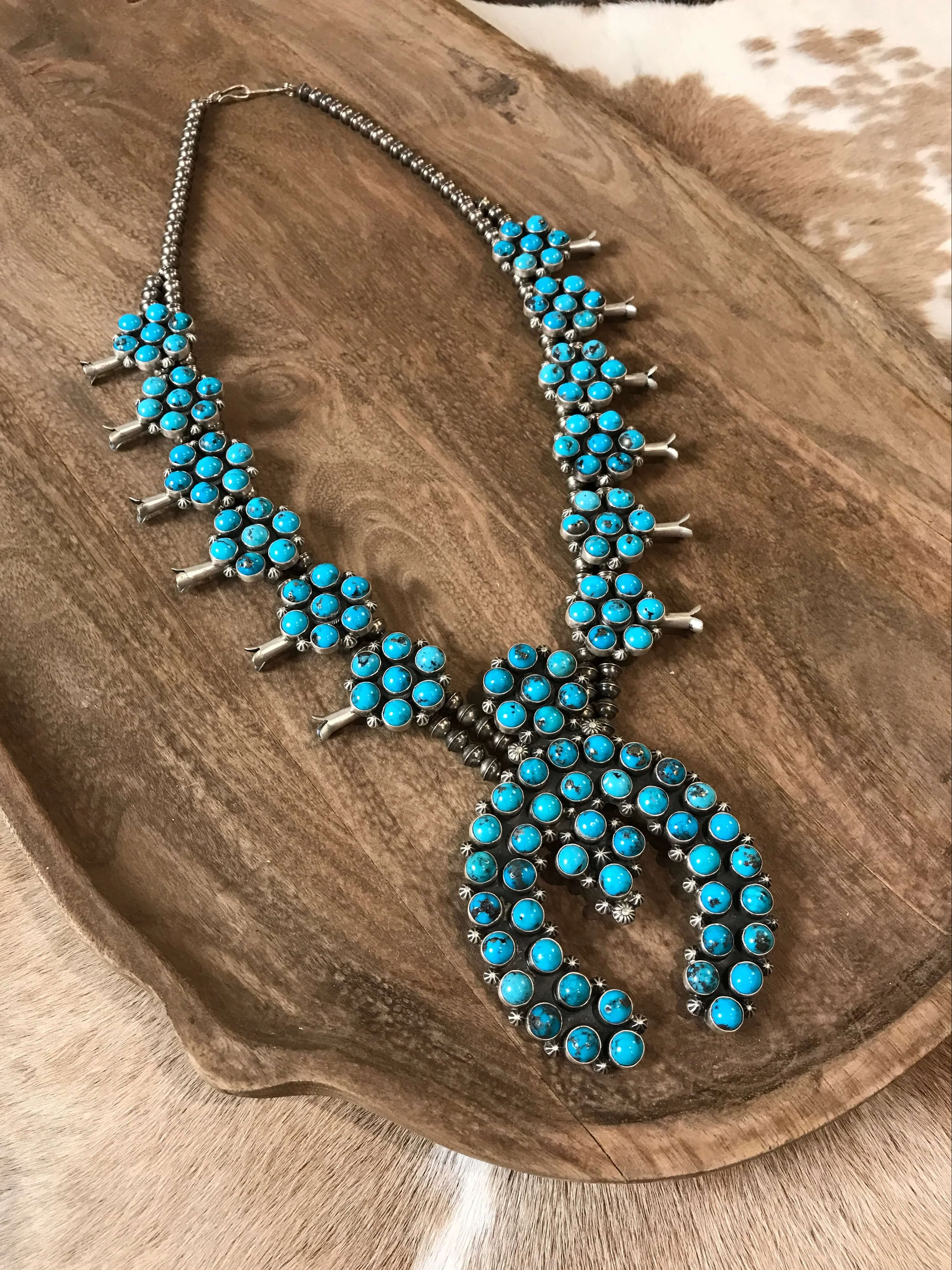 The Markum Squash Blossom Necklace