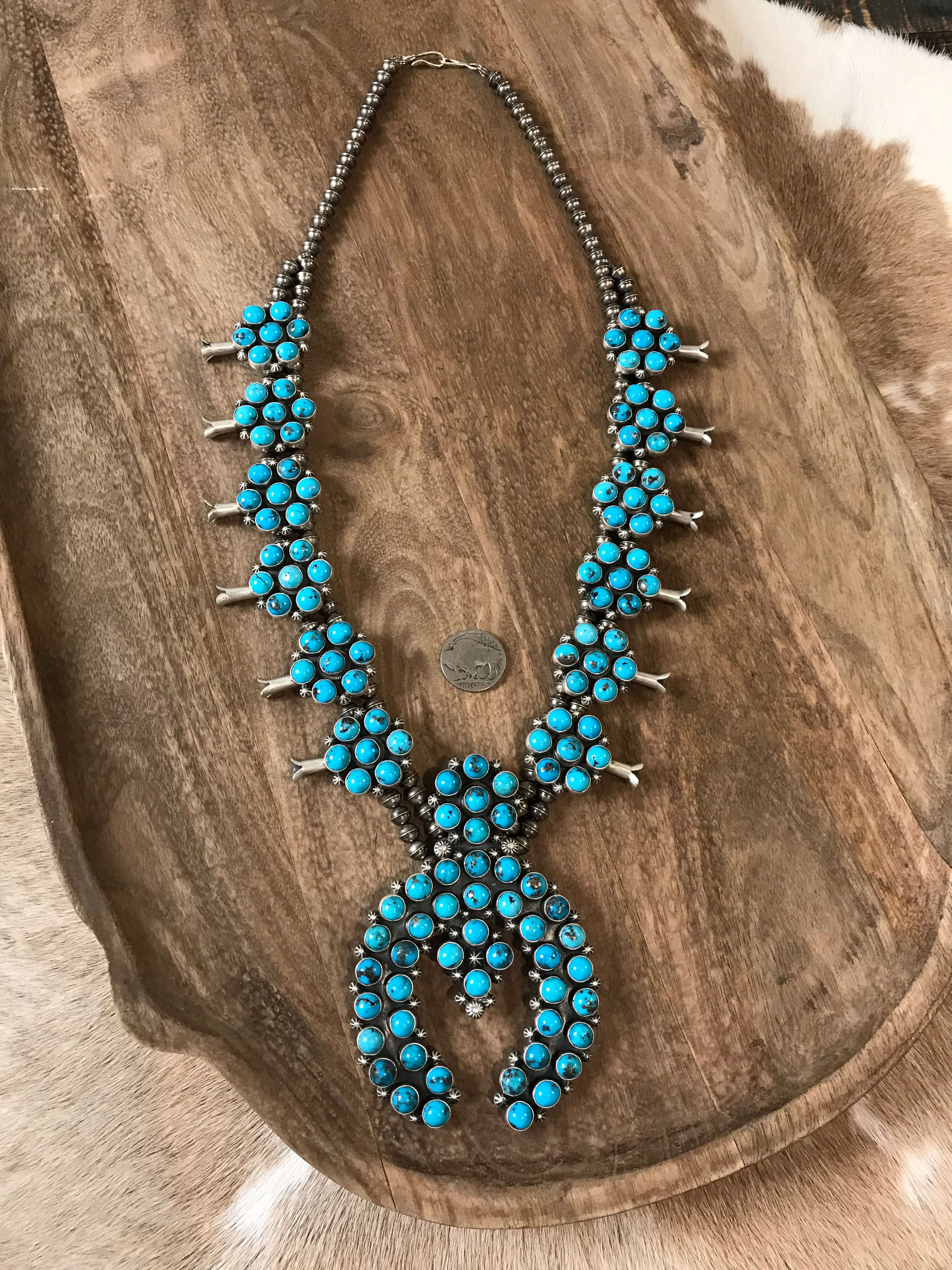 The Markum Squash Blossom Necklace - Image 3