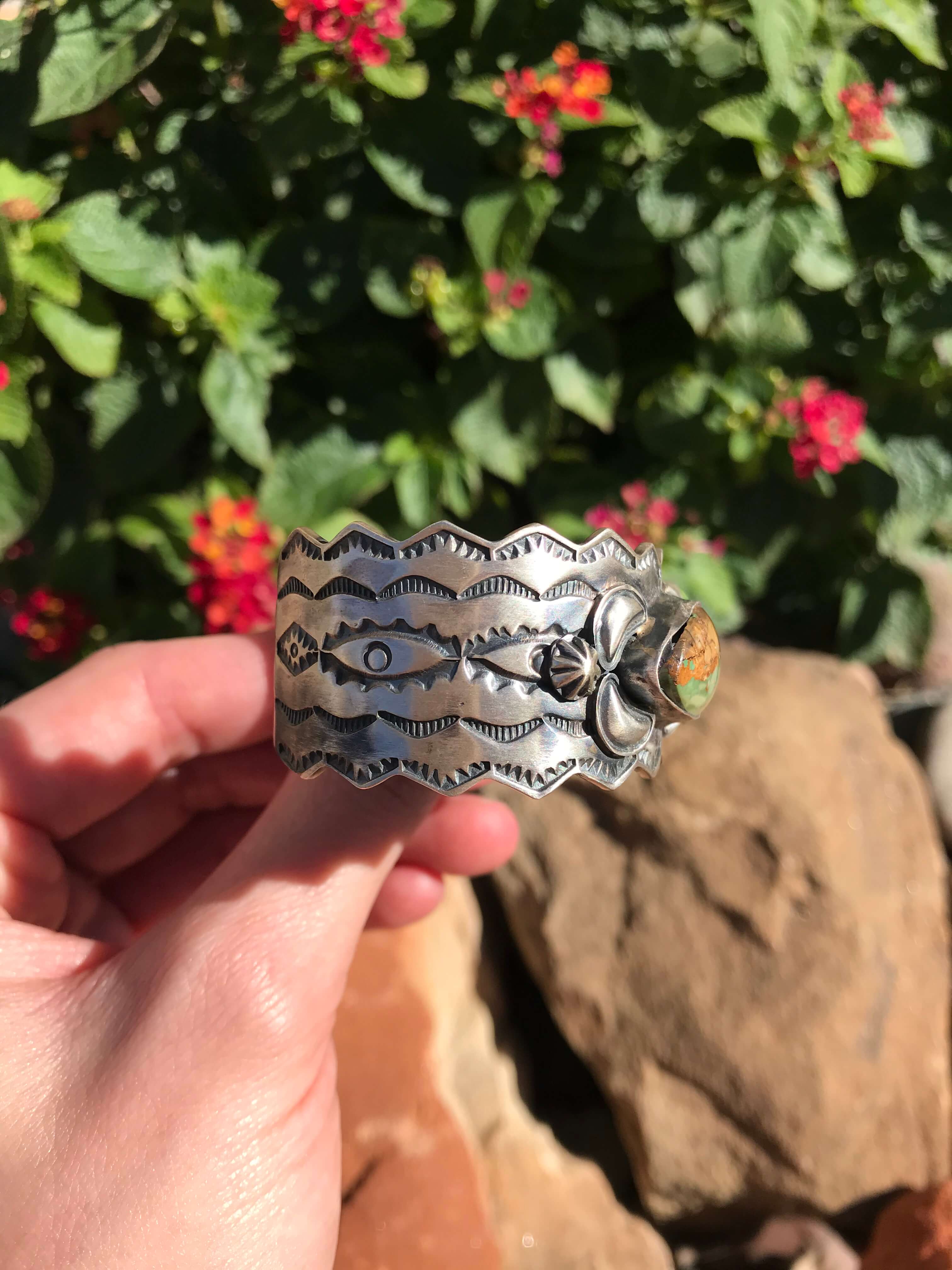 The Marlay Turquoise Cuff - Image 5