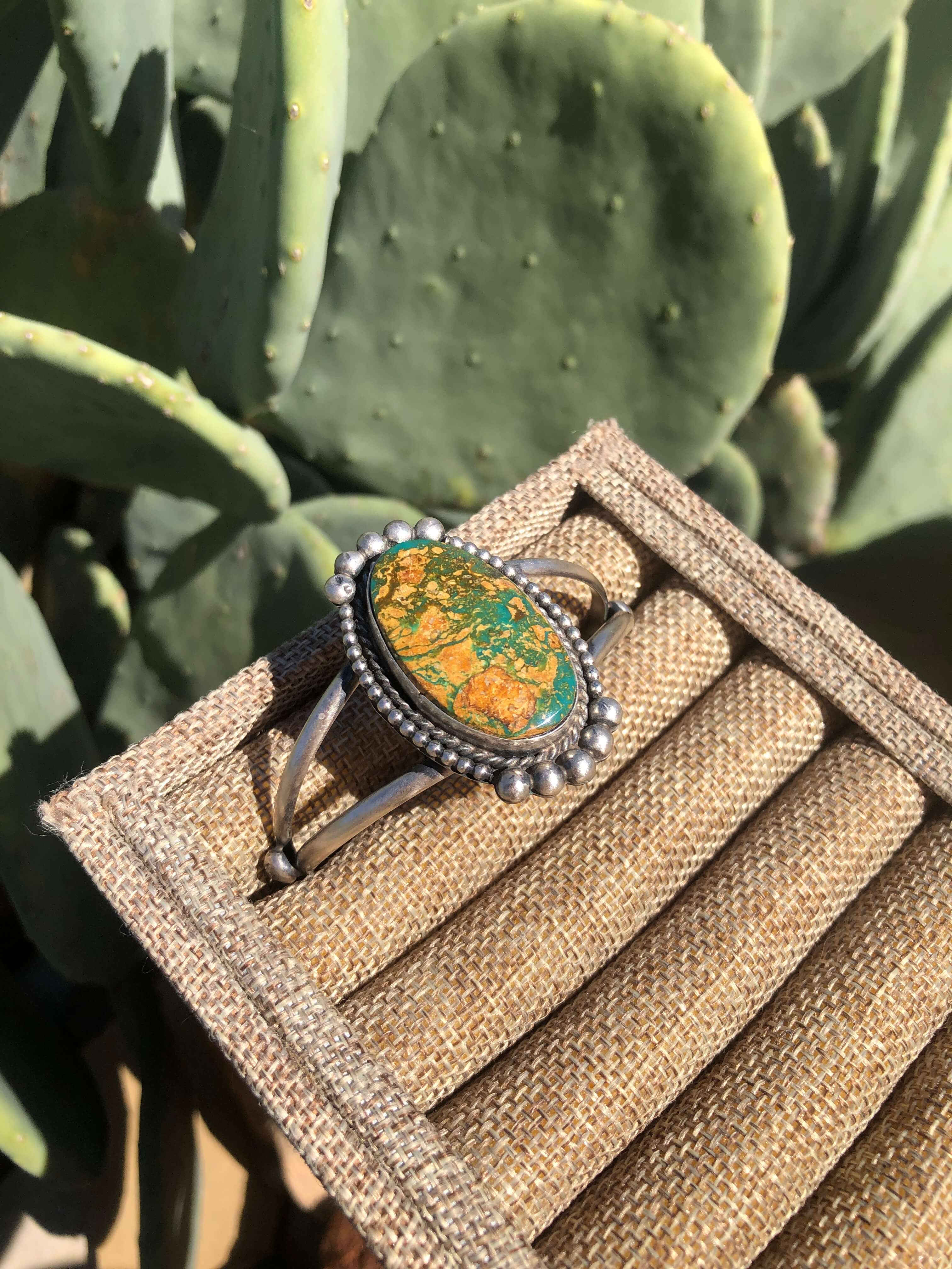 The Medora Turquoise Cuff - Image 2