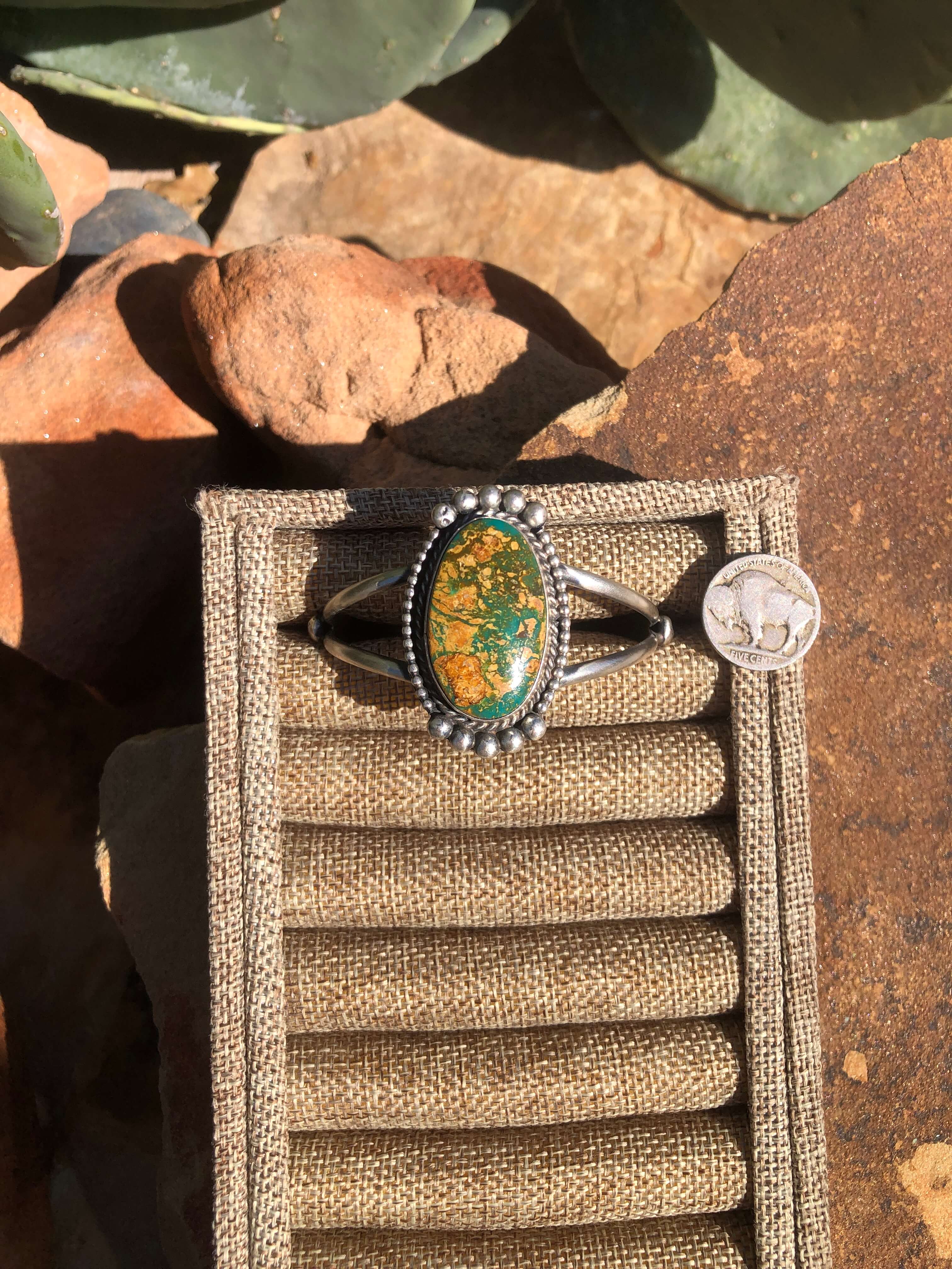 The Medora Turquoise Cuff - Image 3