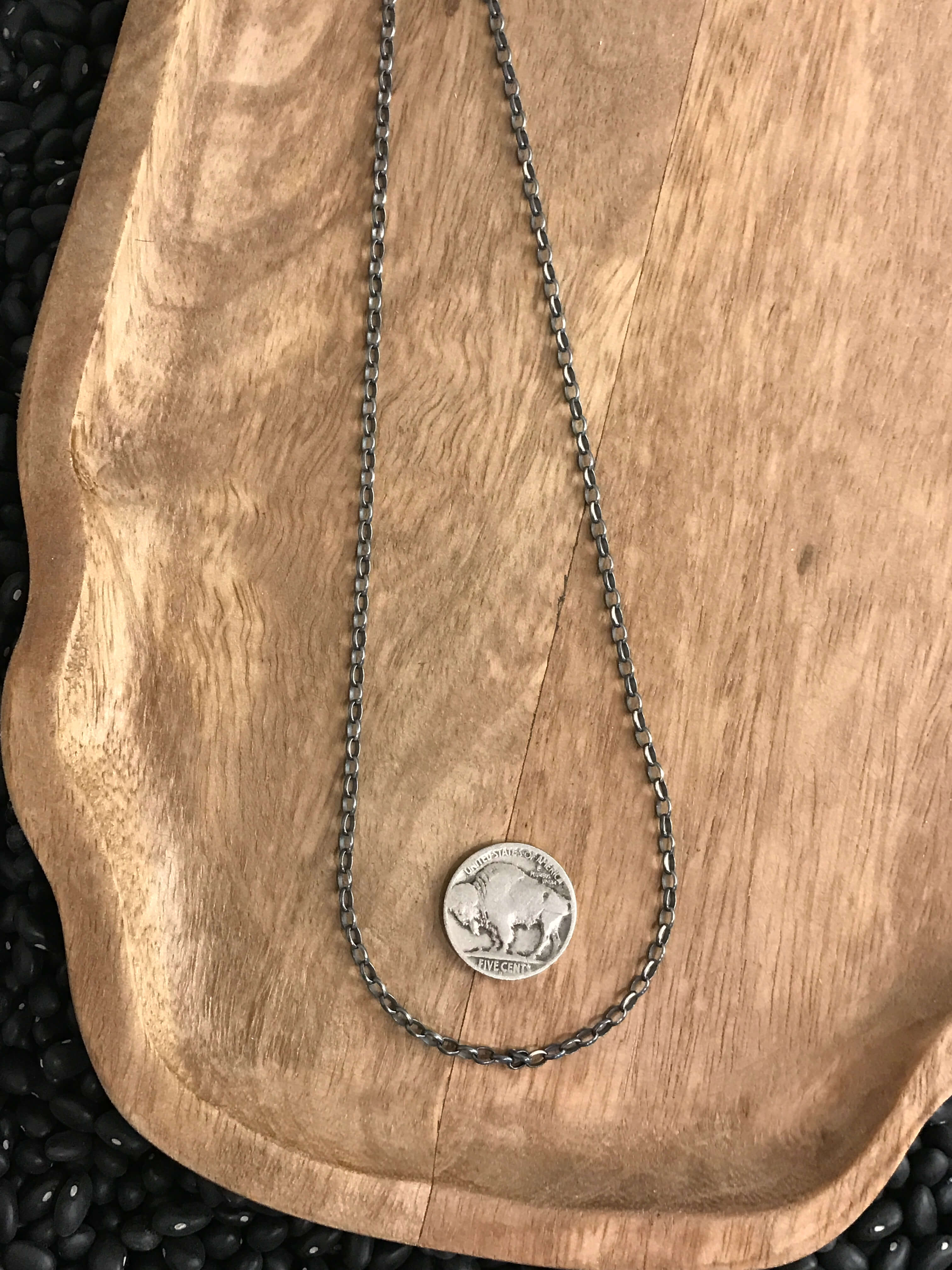 The Midi Sterling Chain Necklace - Image 2
