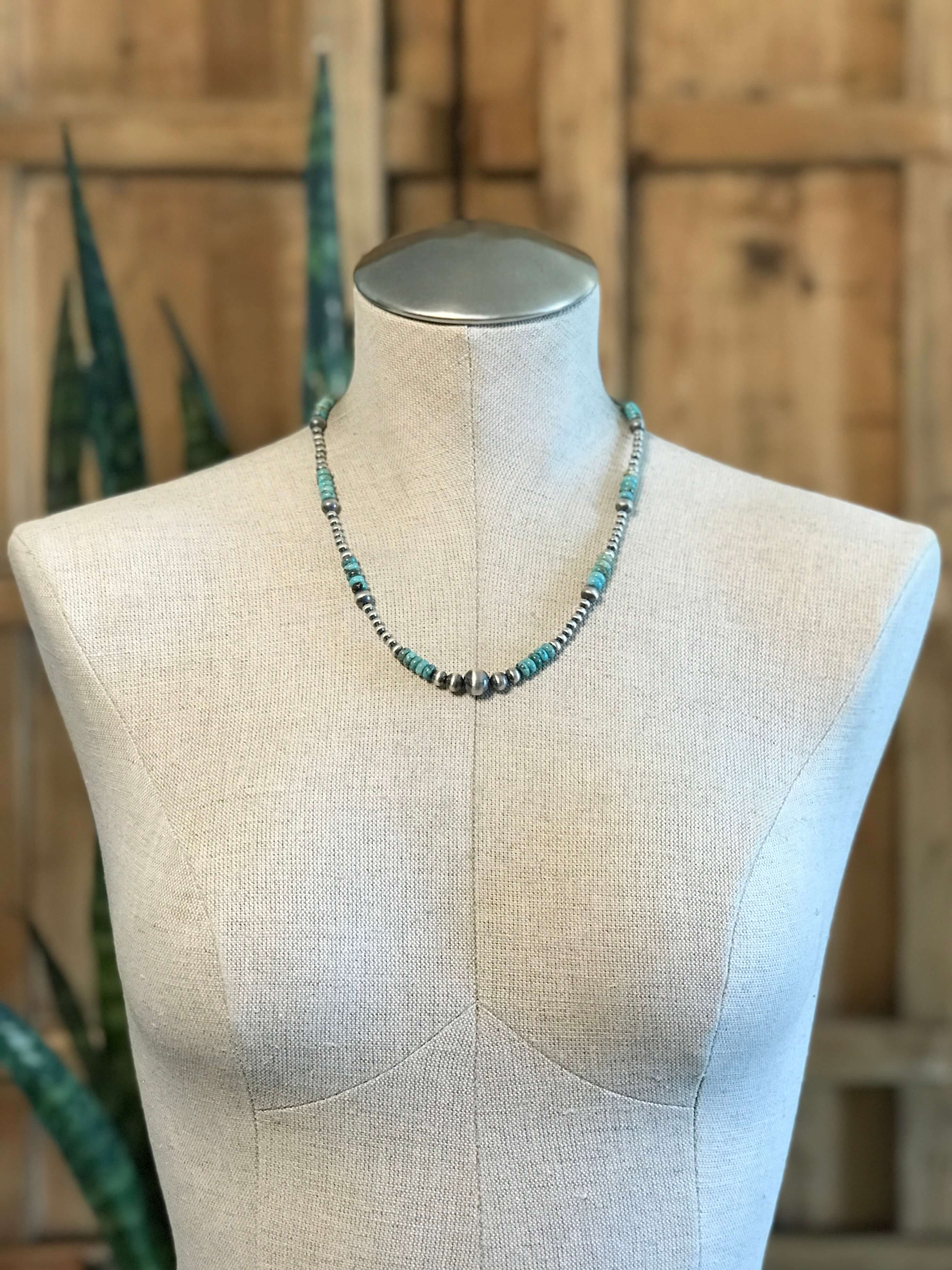 The Milly Necklace in Turquoise - Image 2
