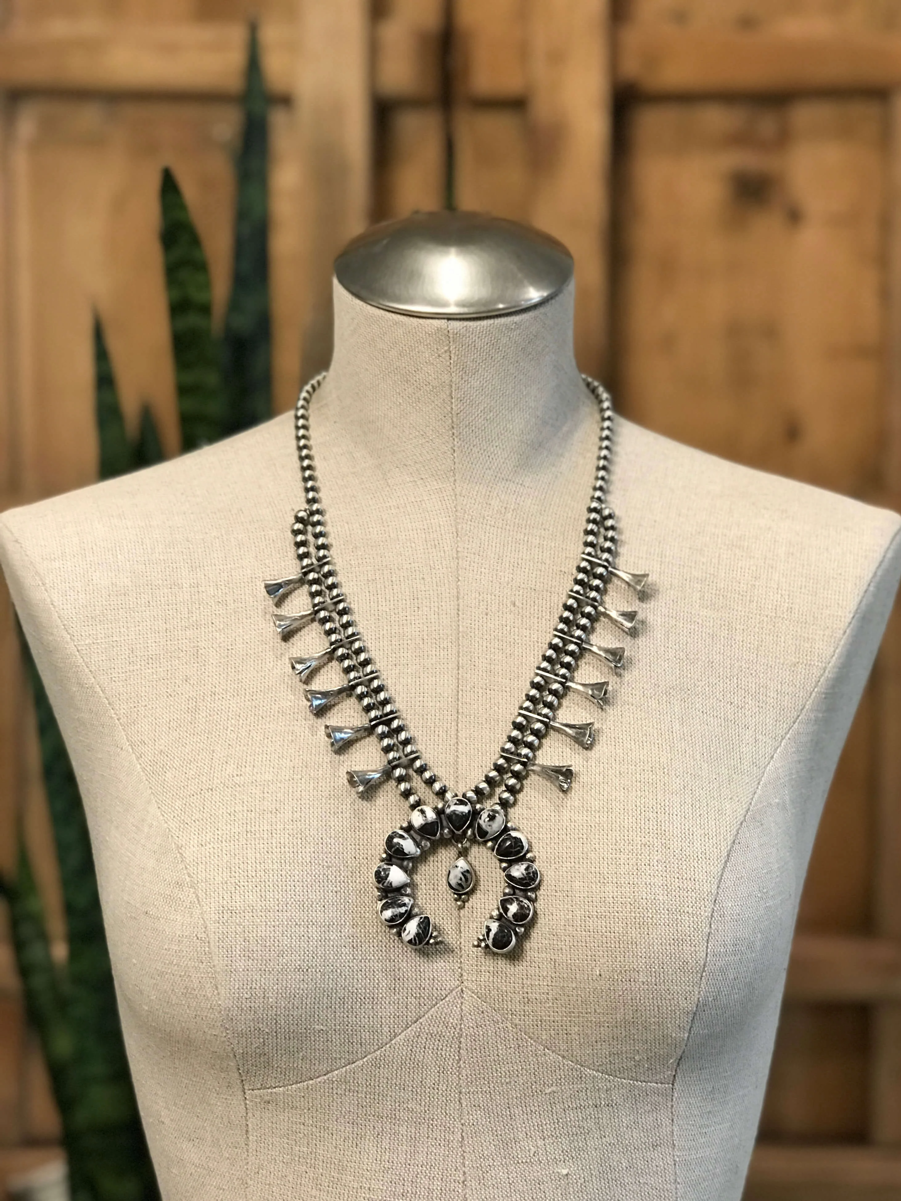 The Monarch Squash Blossom Necklace - Image 2
