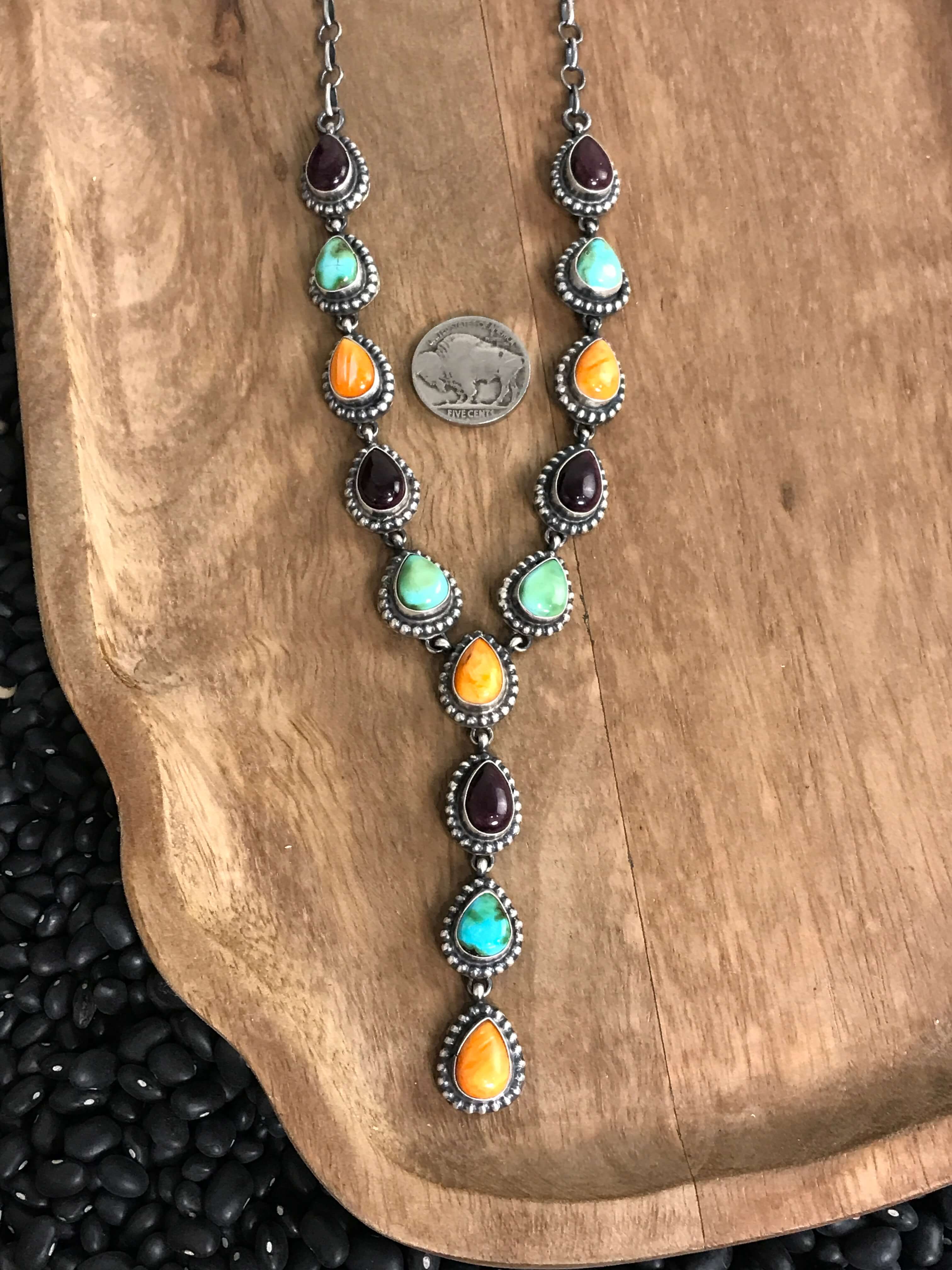 The Monowi Lariat Necklace Set - Image 6