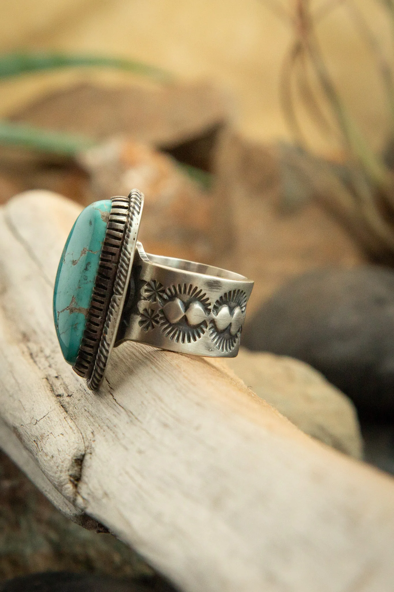 The Noble Turquoise Ring, 2 Sz 6.5 - Image 4