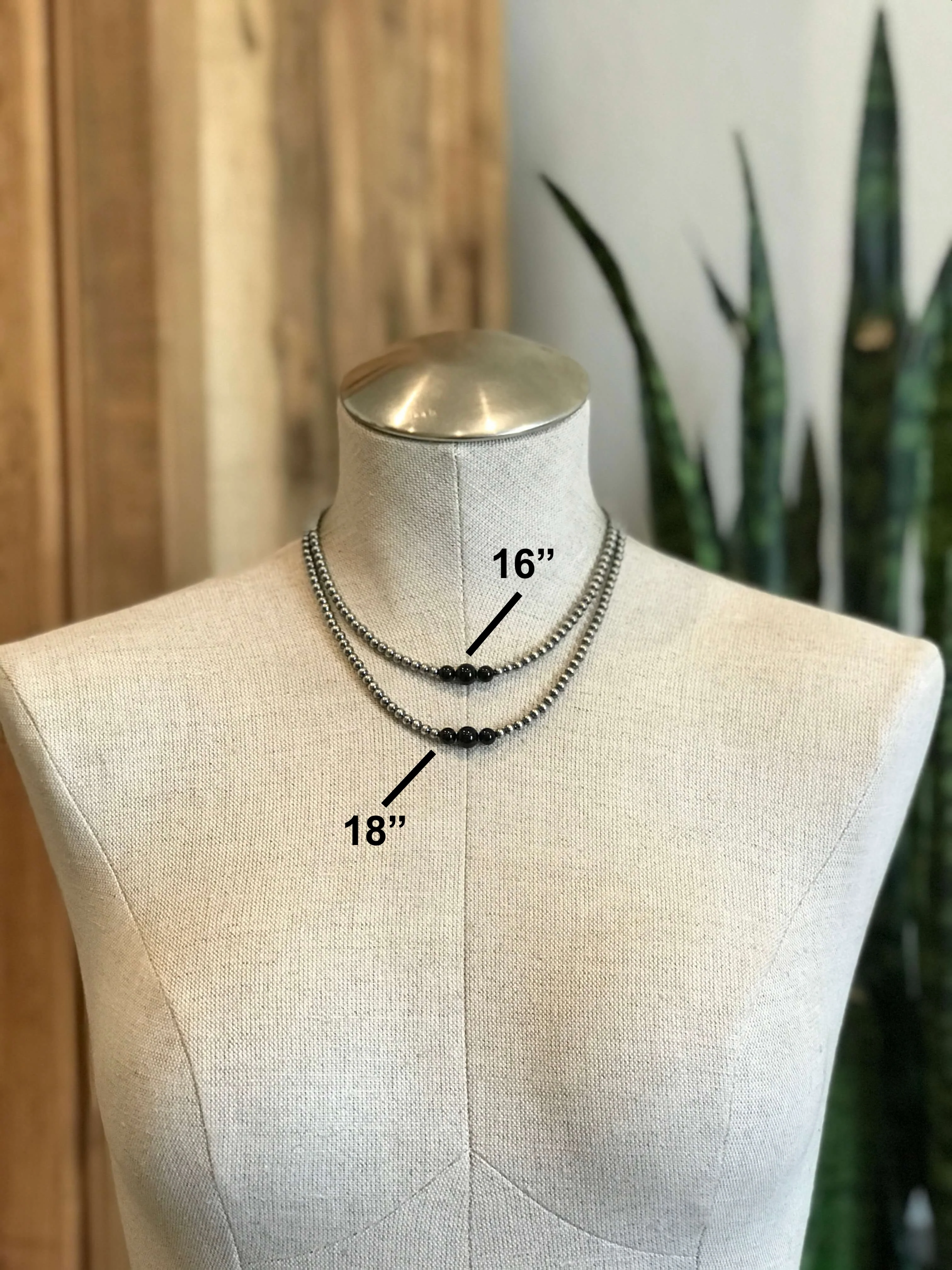 The Oslo Onyx Necklace - Image 2