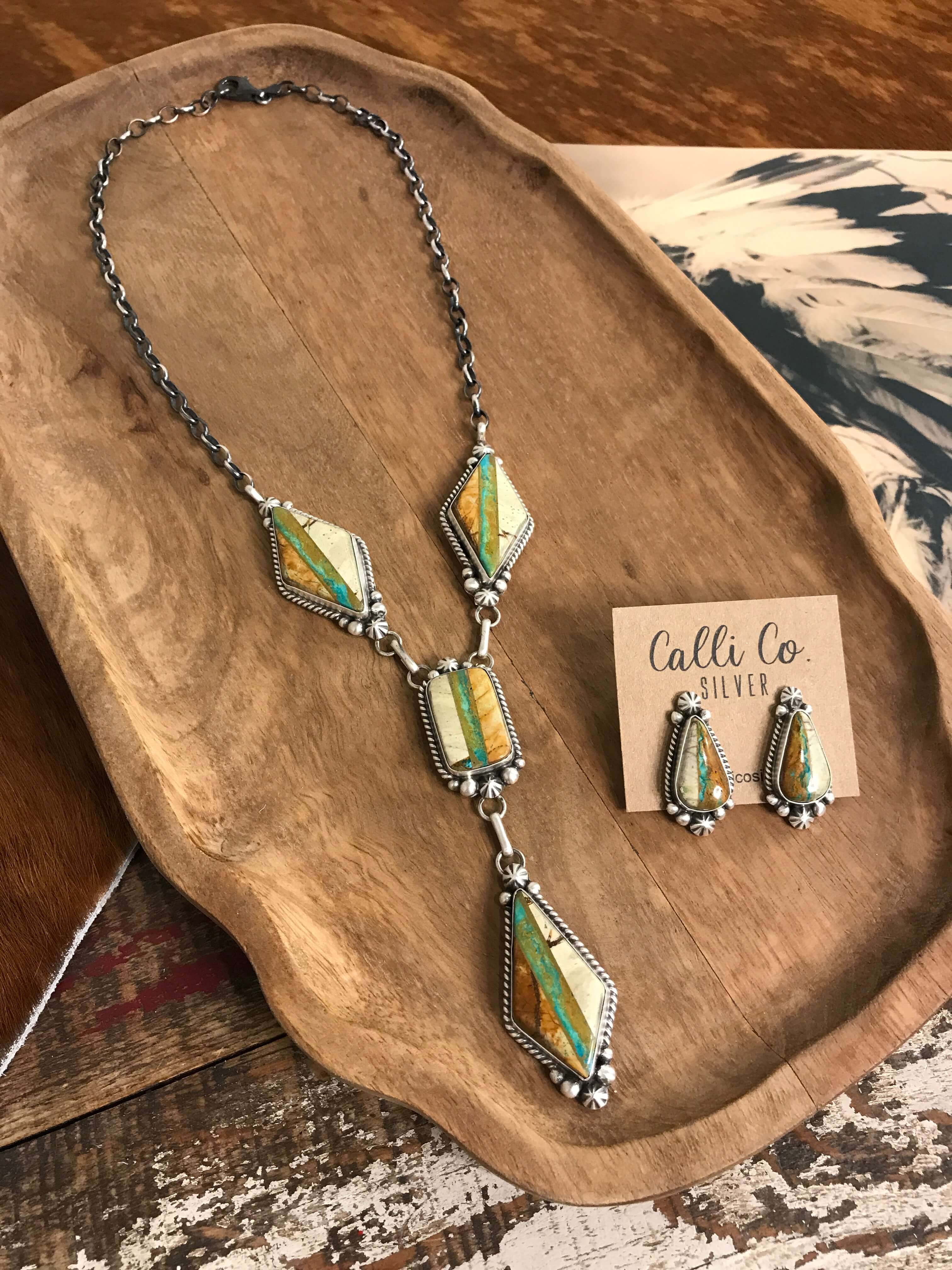 The Palo Pinto Lariat Necklace Set - Image 7
