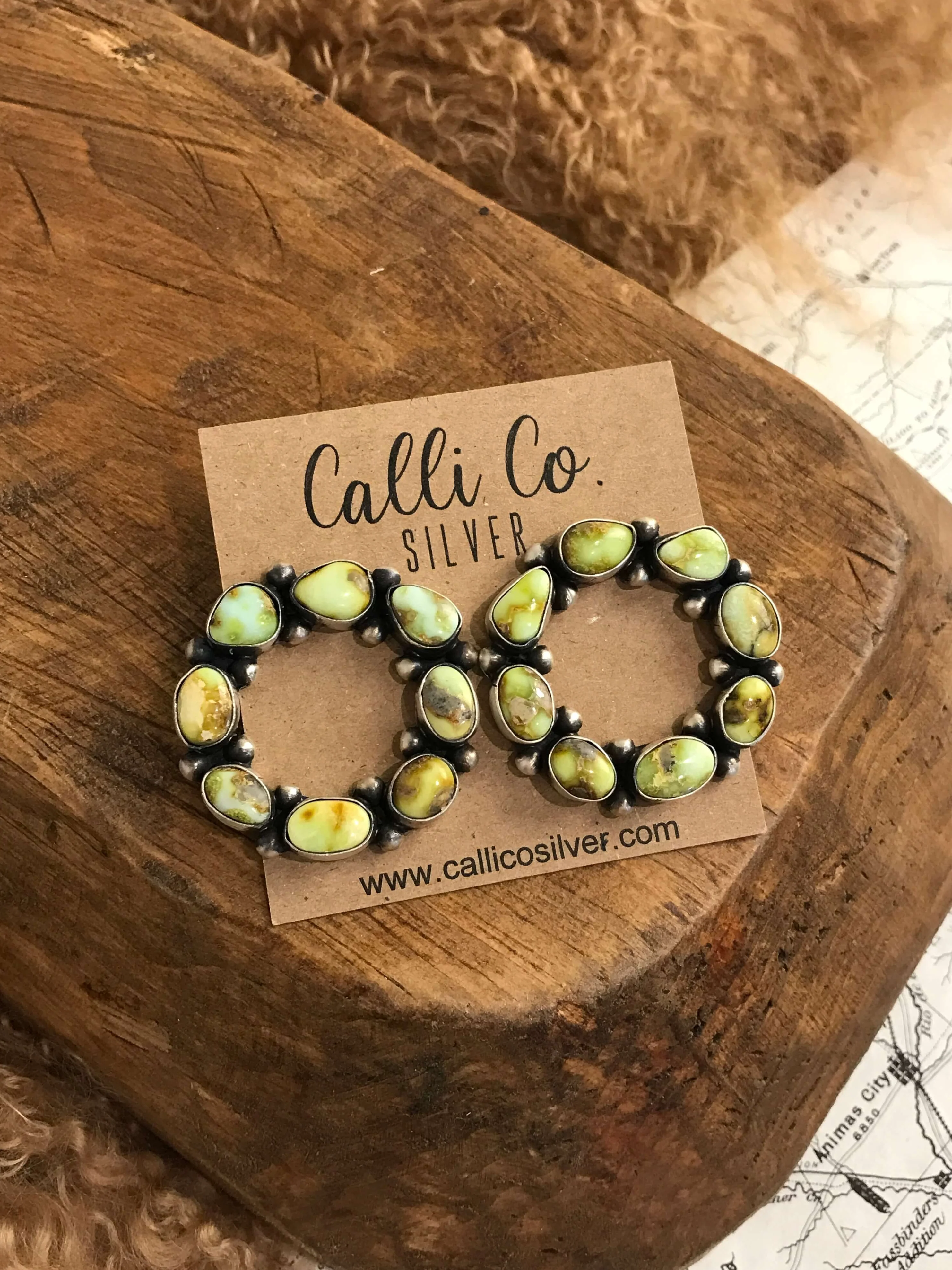 The Palomino Cluster Earrings