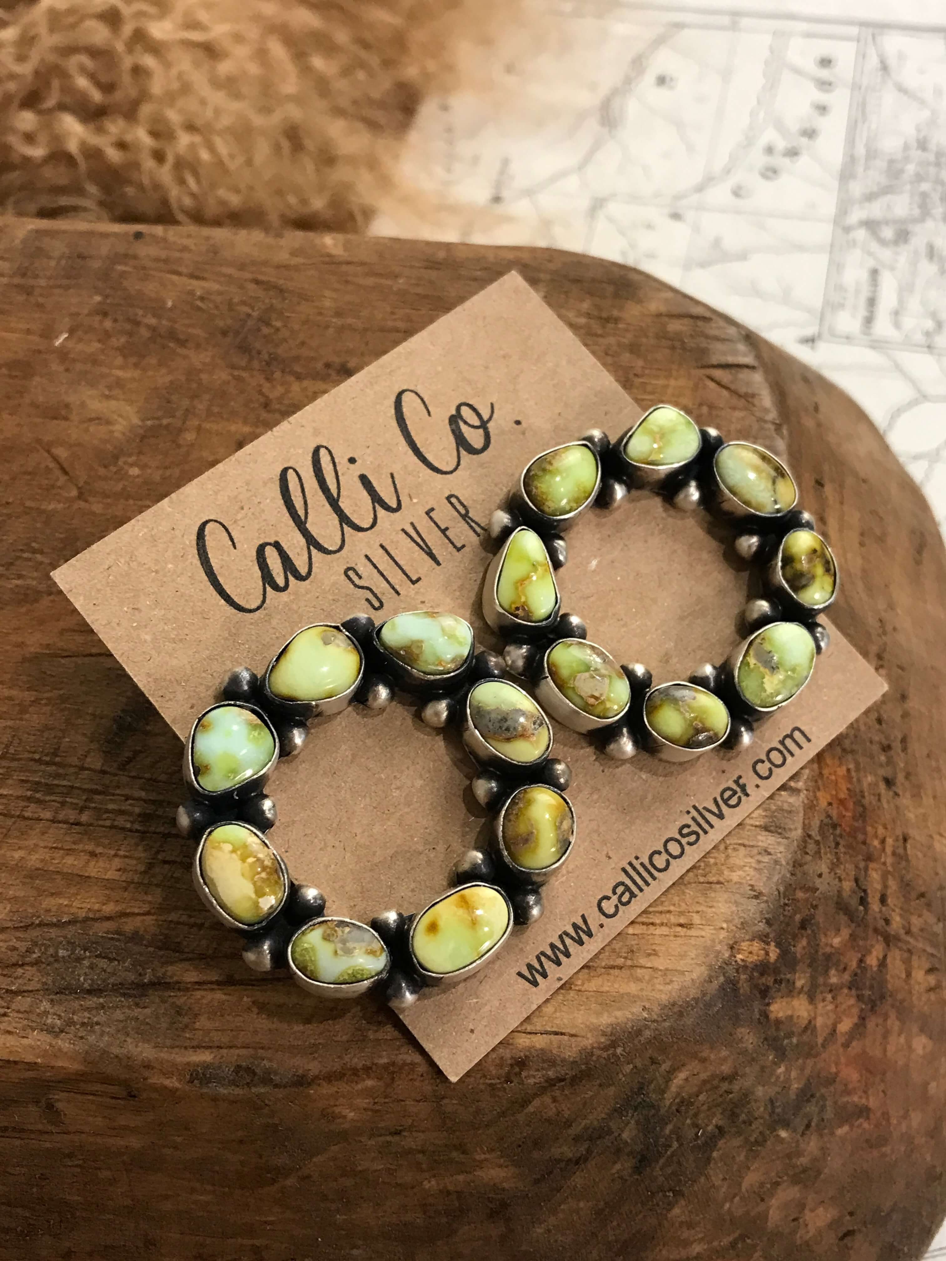 The Palomino Cluster Earrings - Image 2
