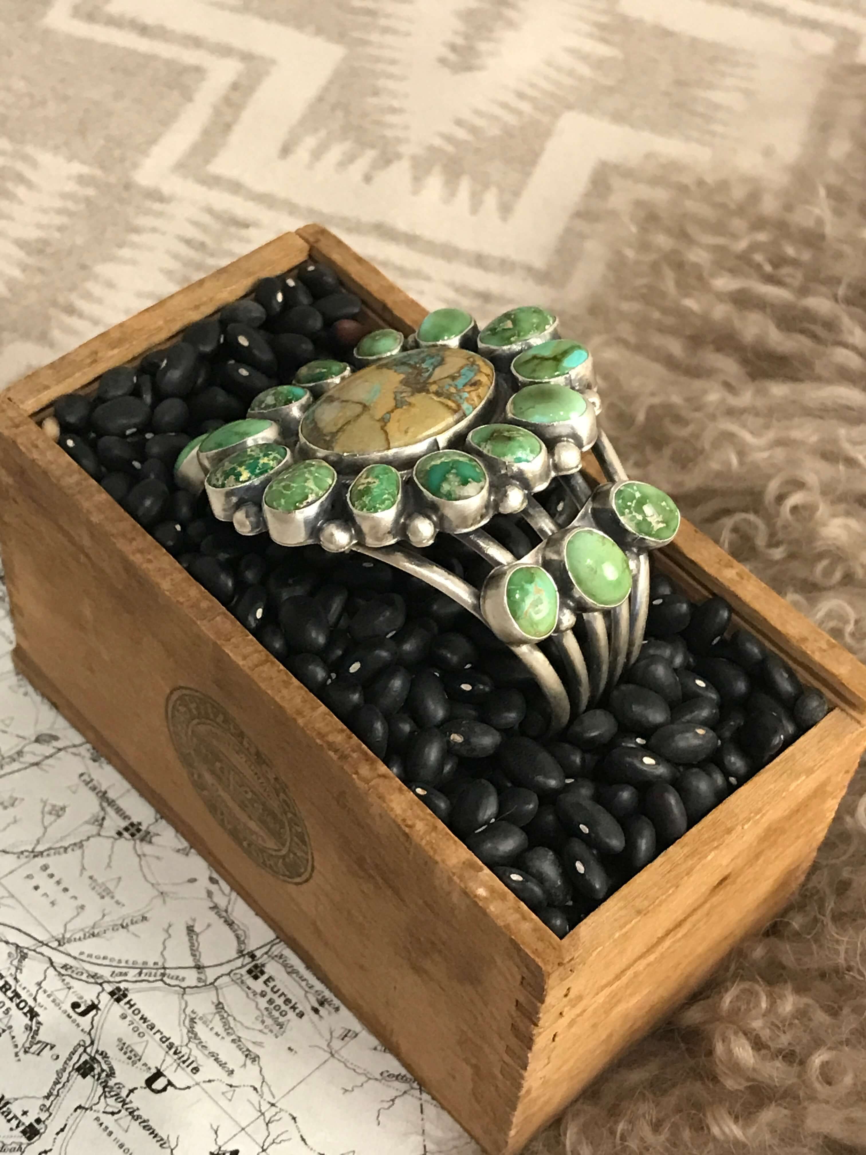 The Pine River Turquoise Cuff - Image 2
