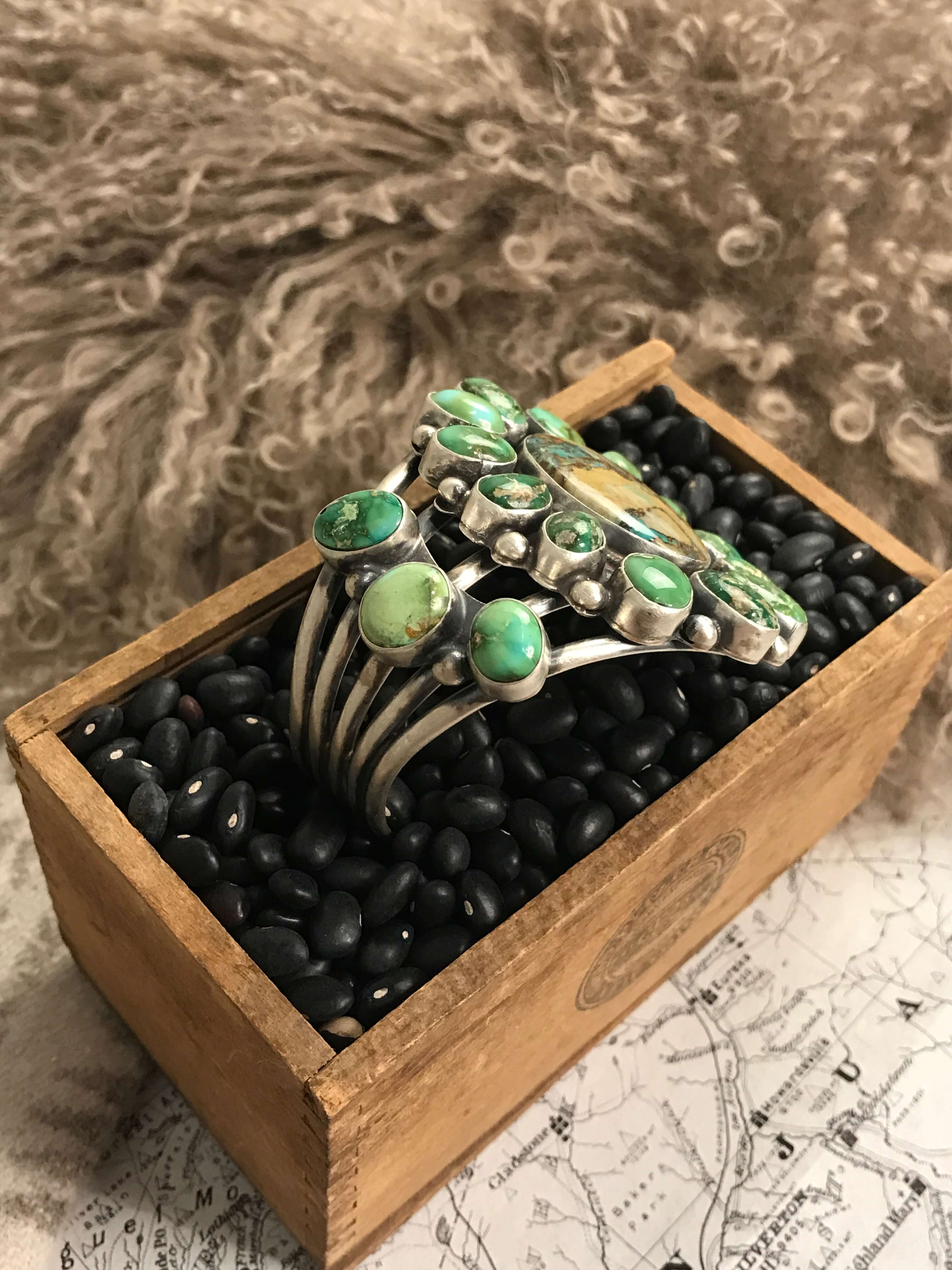 The Pine River Turquoise Cuff - Image 4