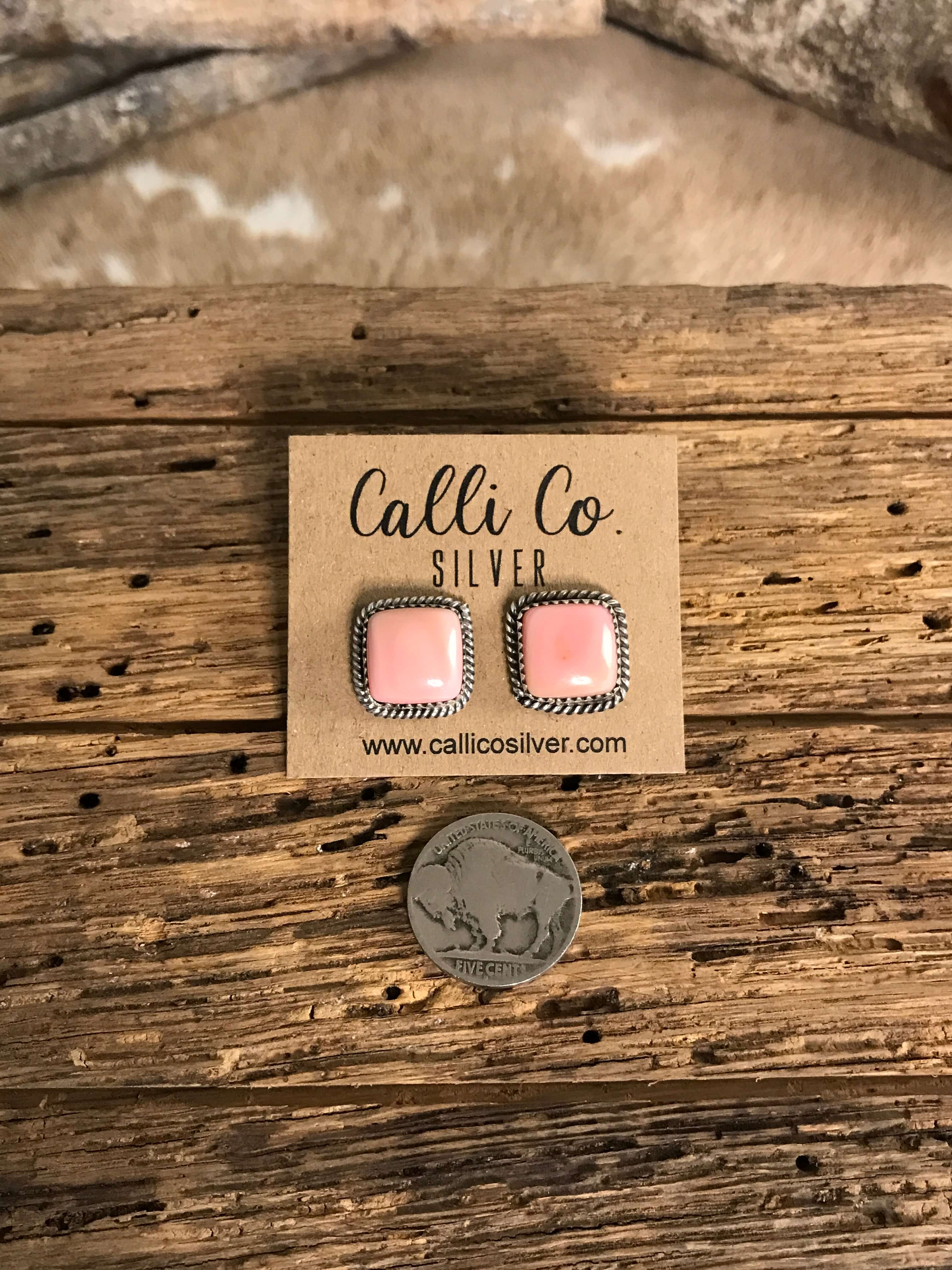 The Pink Conch Studs, 2 - Image 2