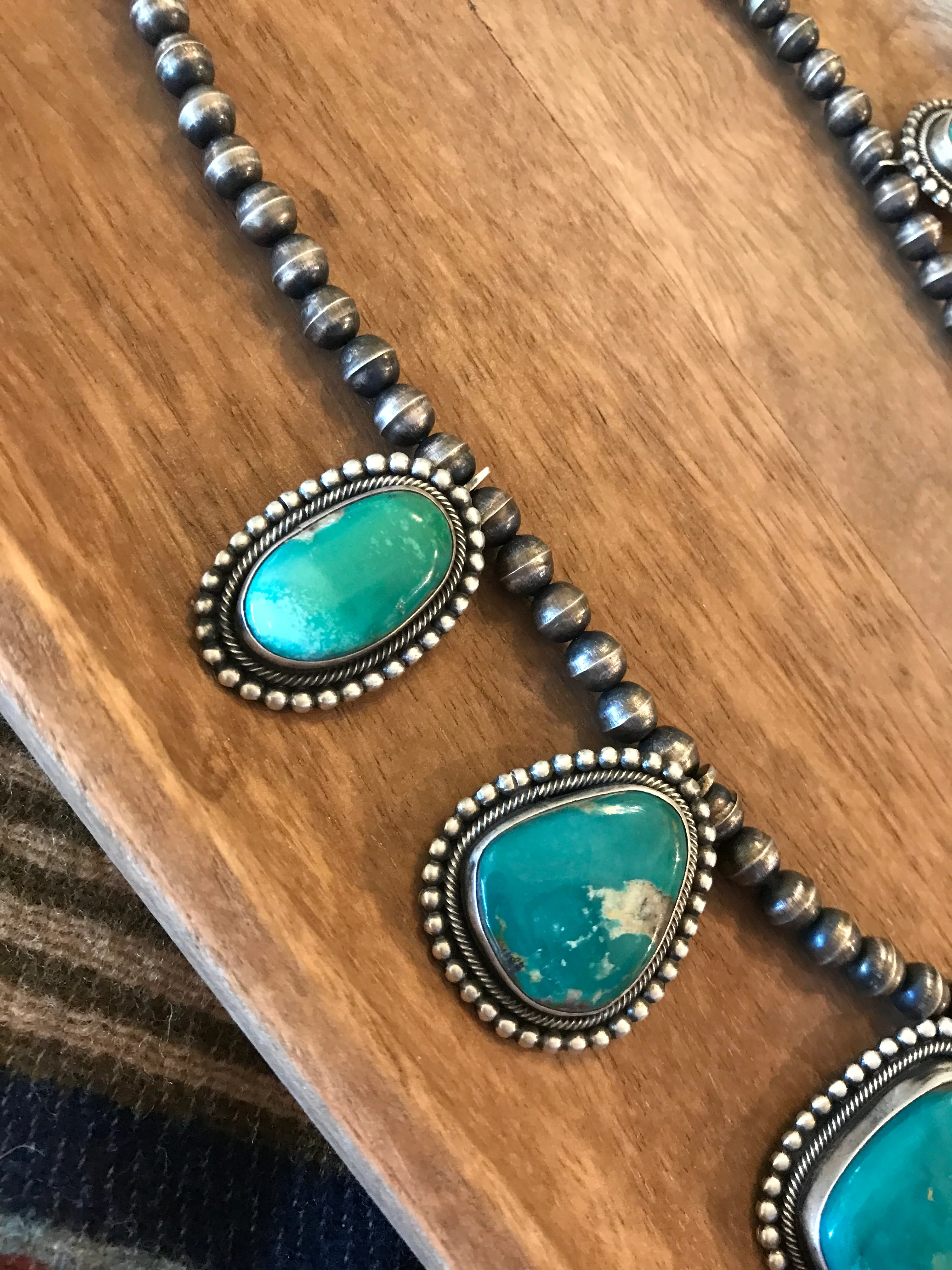 The Portola Turquoise Statement Necklace - Image 5