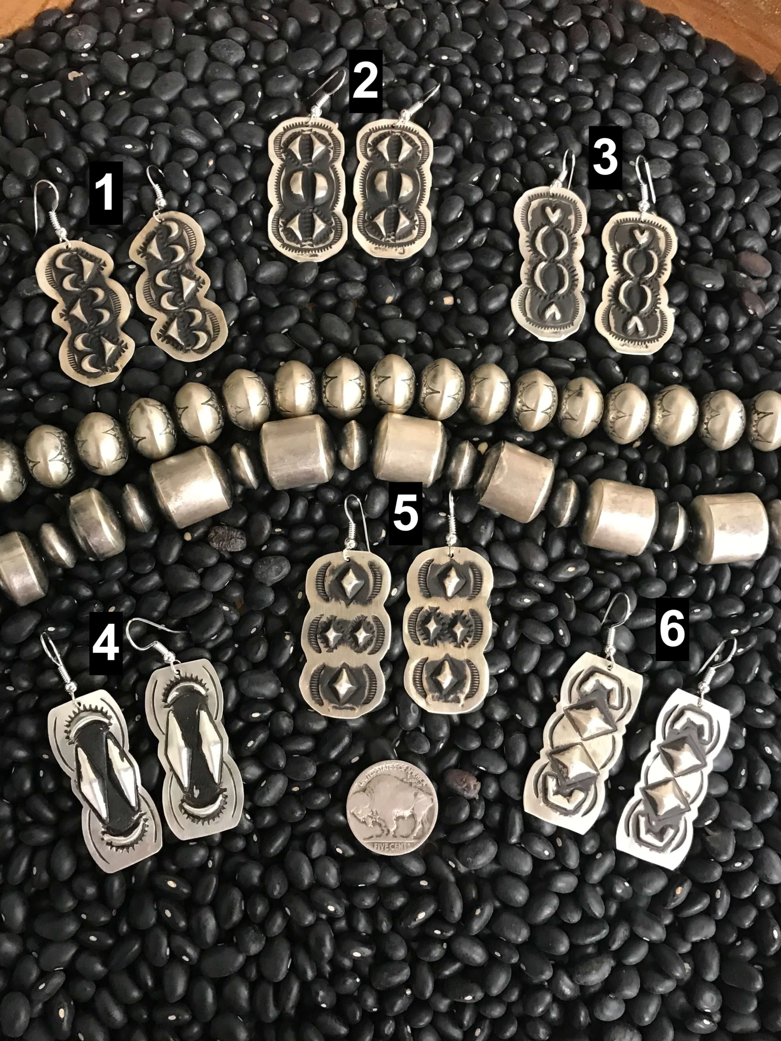 The Pueblo Stamped Earrings - Image 2