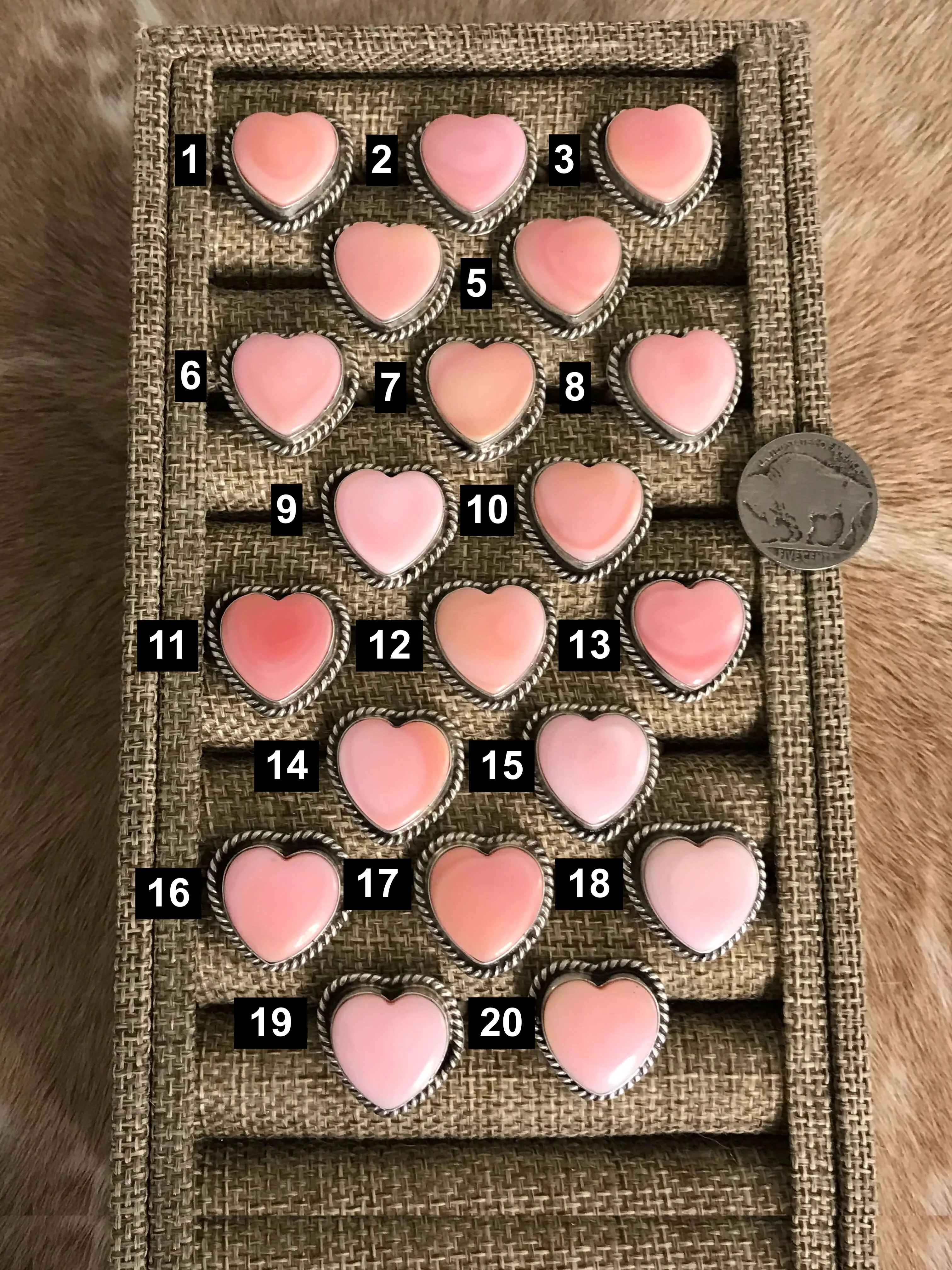 The Raleigh Adjustable Heart Rings - Image 2