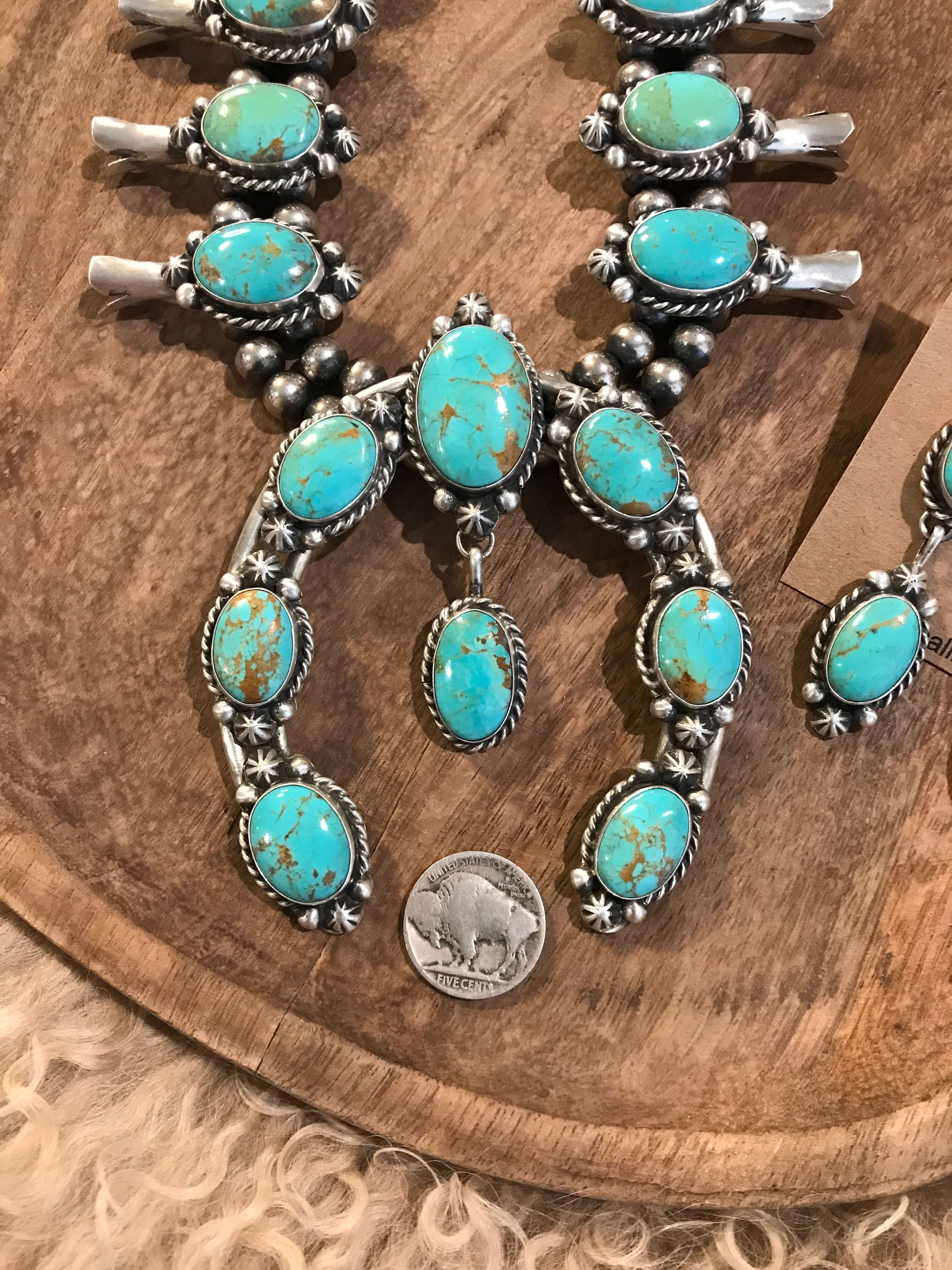 The Rancher Squash Blossom Necklace Set - Image 4
