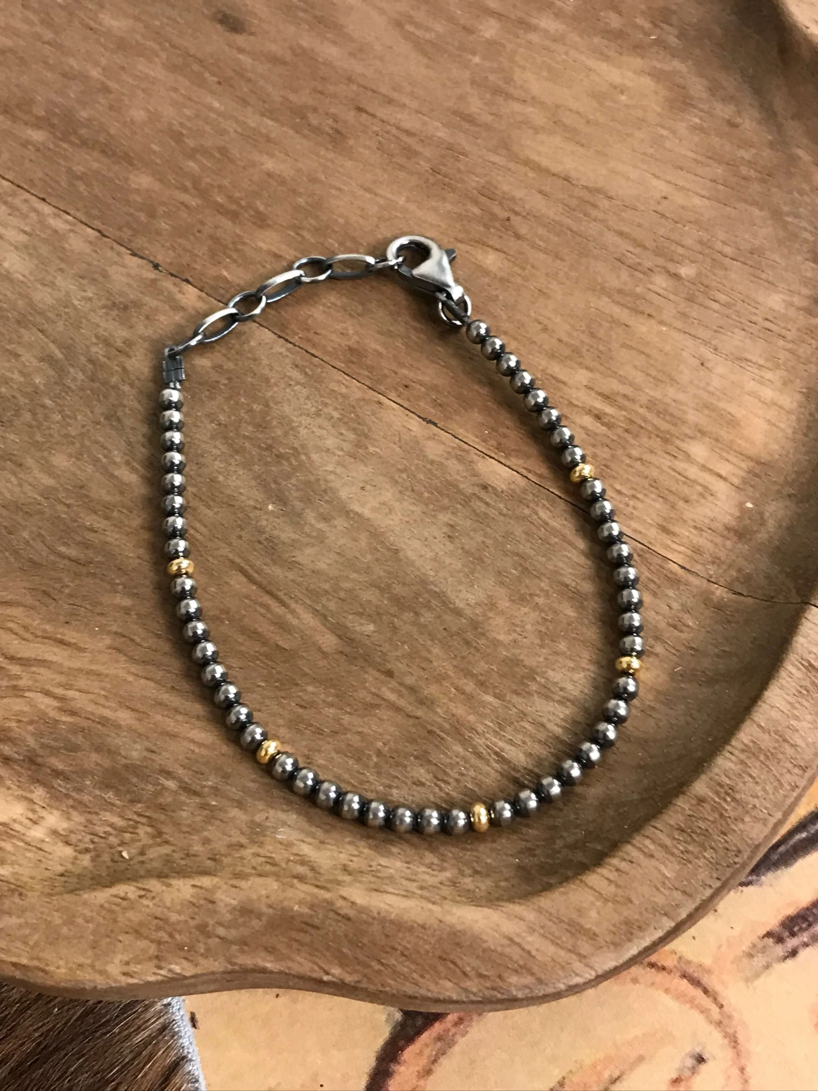 The Reese Pearl & Gold Bracelet