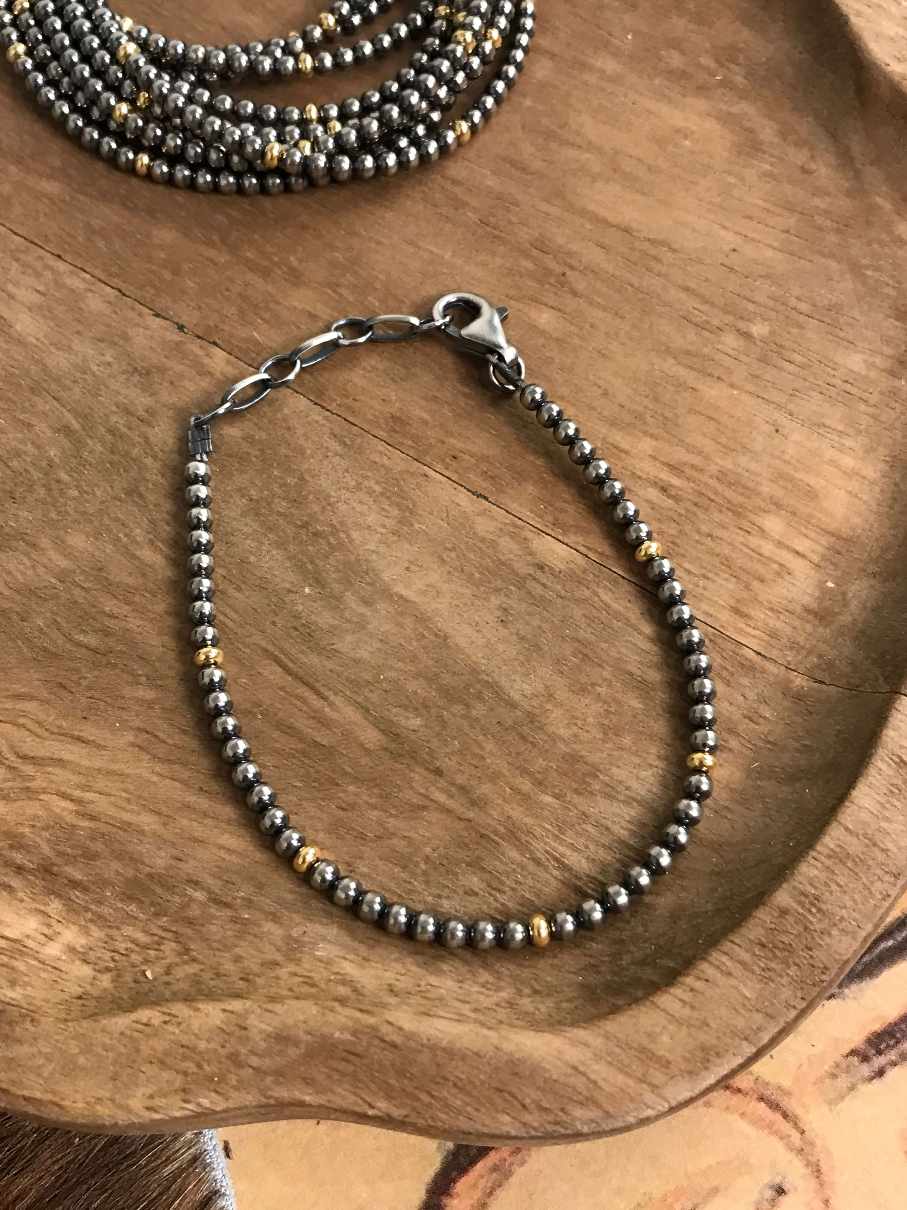 The Reese Pearl & Gold Bracelet - Image 4