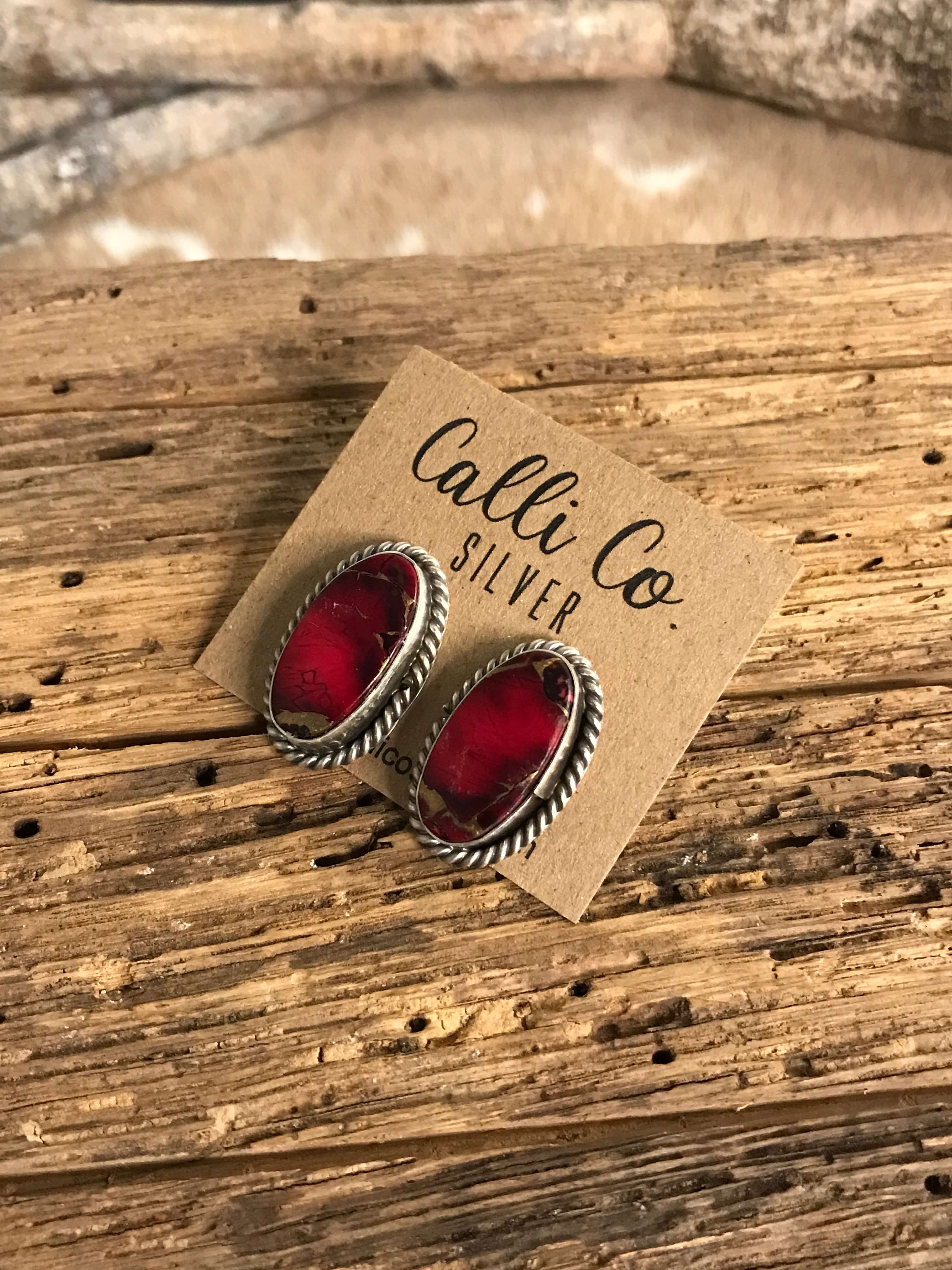 The Reid Dahlia Rose Earrings, 9 - Image 3