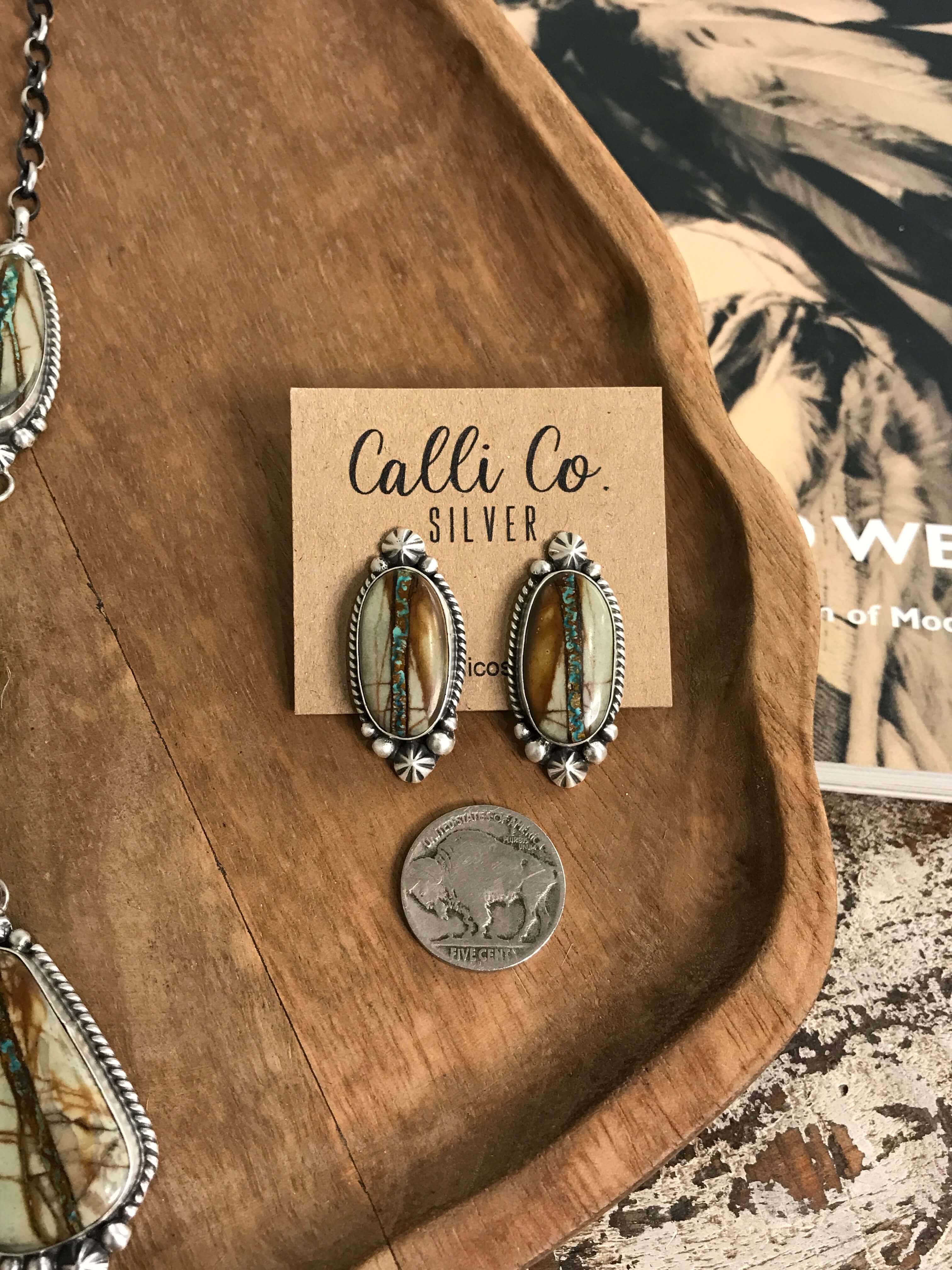 The Rio Lobo Lariat Necklace Set - Image 5