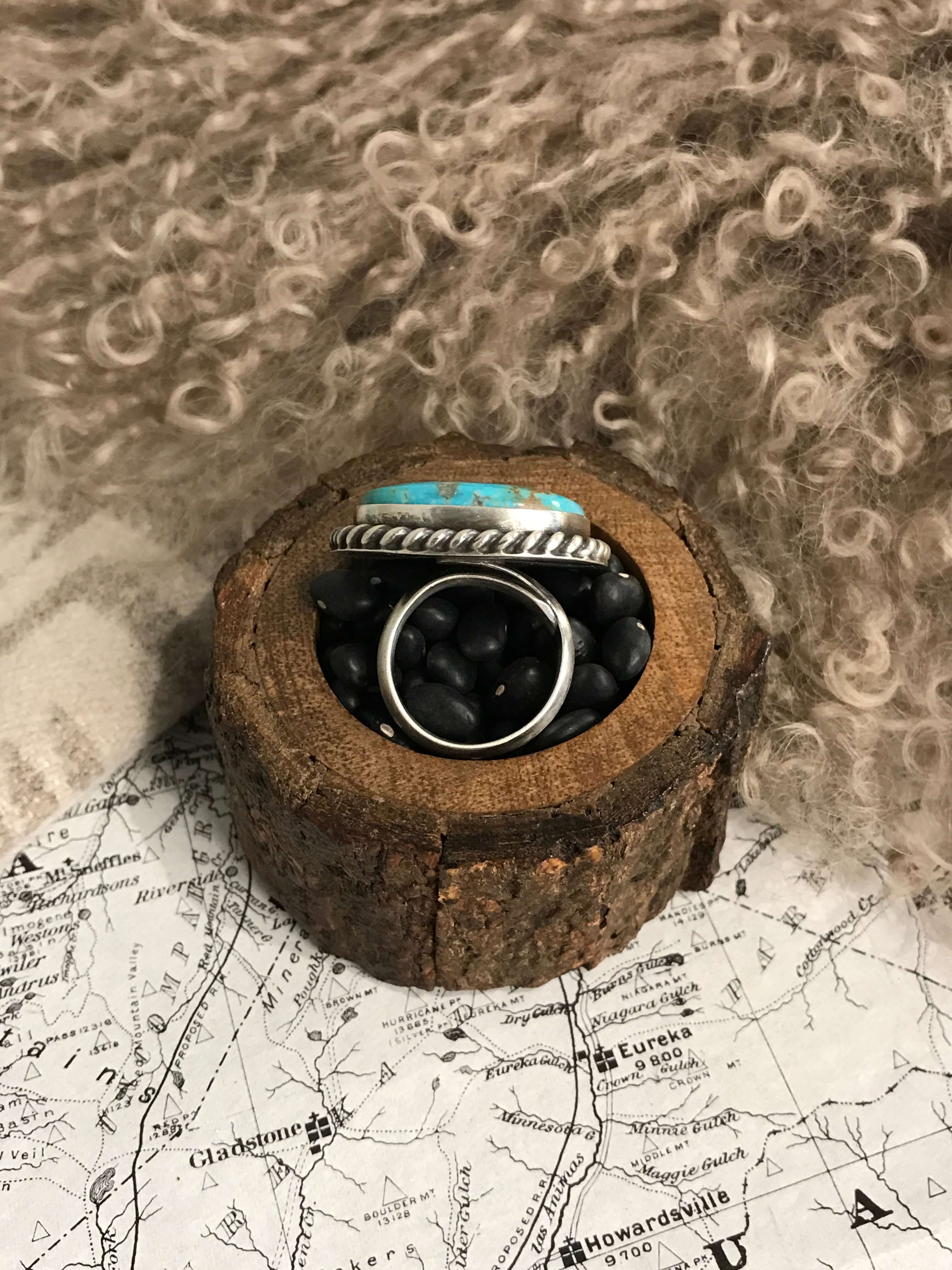 The Riverfall Adjustable Turquoise Ring, 2 - Image 4