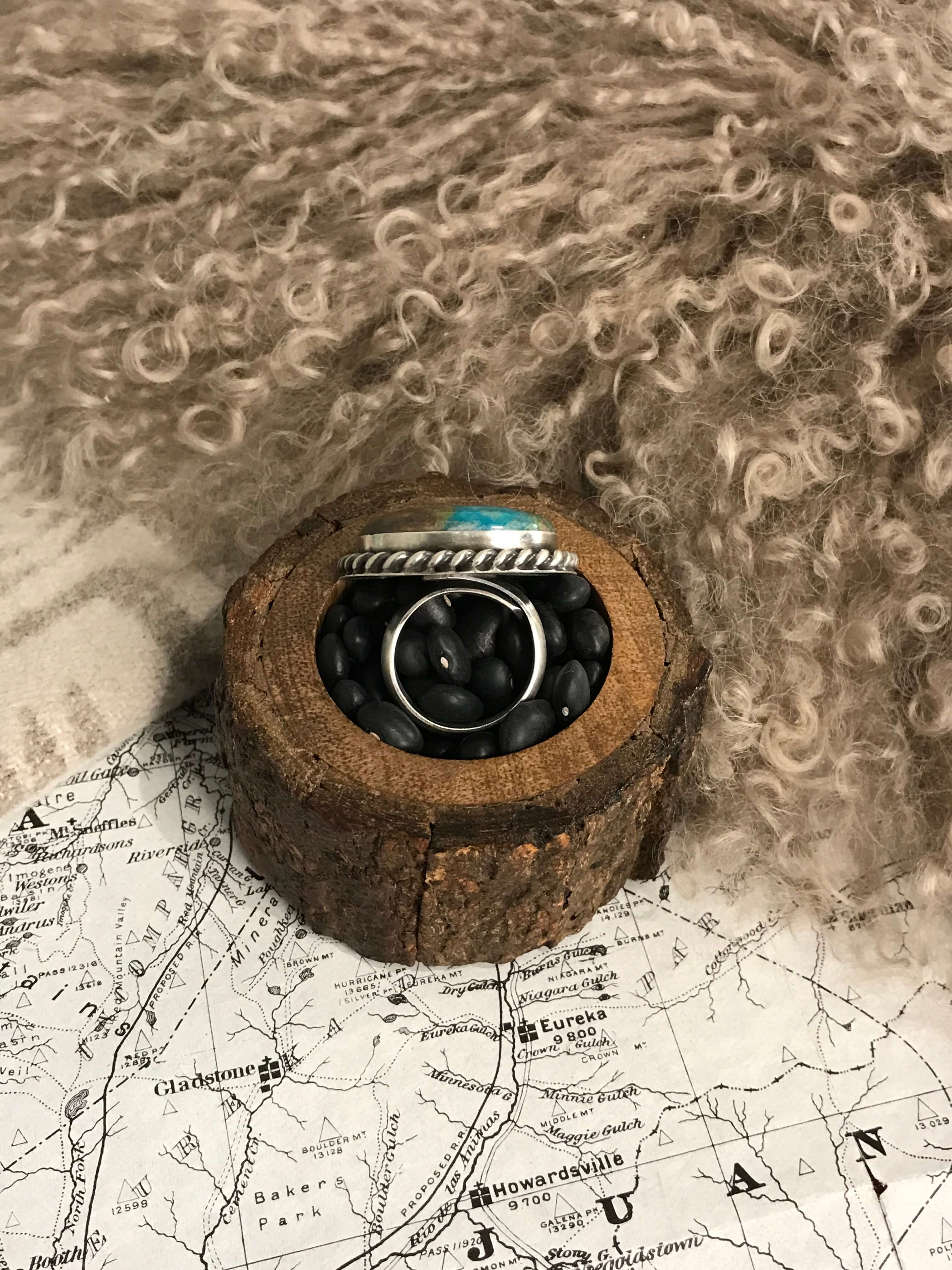 The Riverfall Adjustable Turquoise Ring, 3 - Image 4