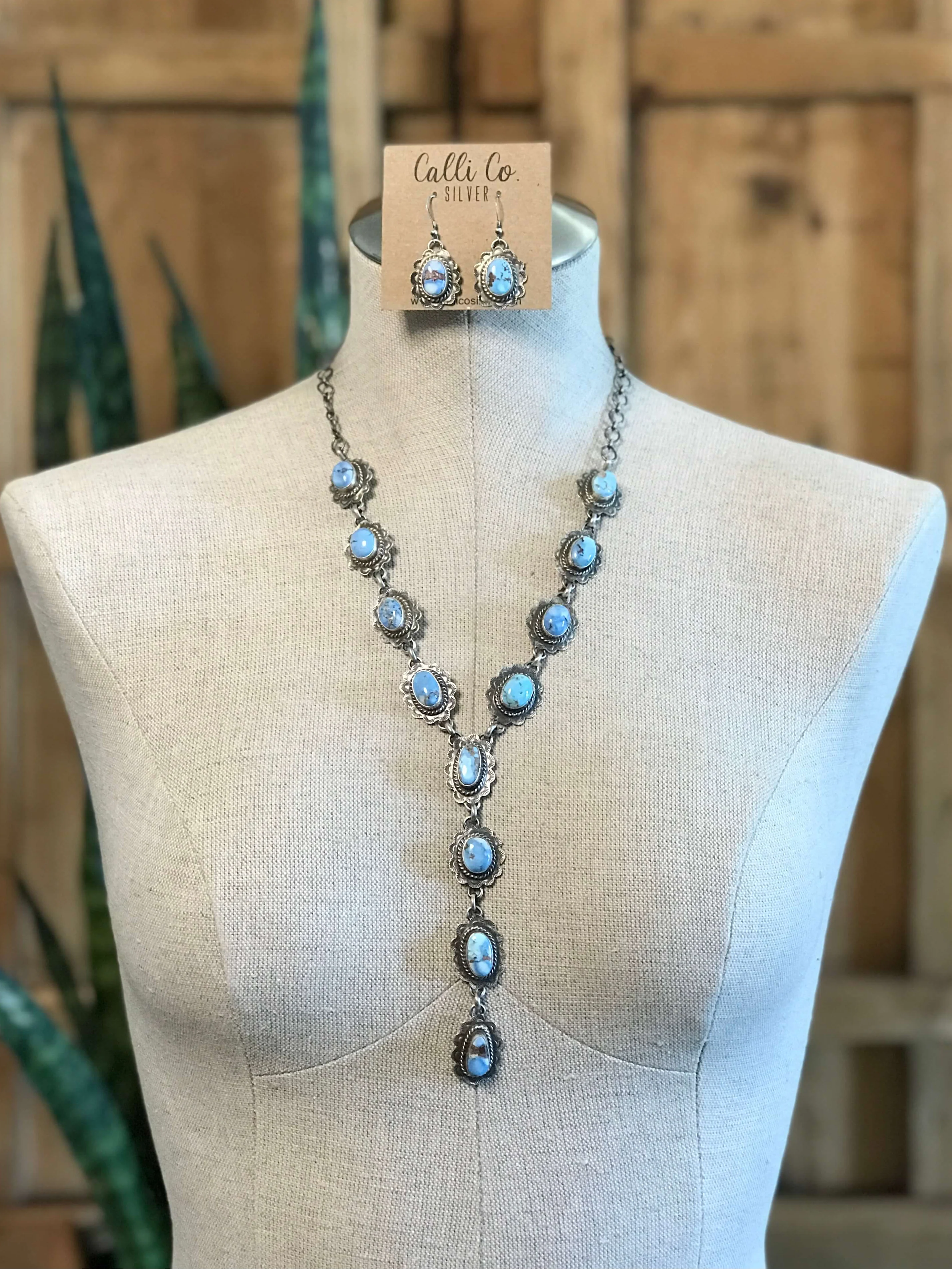 The Riverton Lariat Necklace Set - Image 2