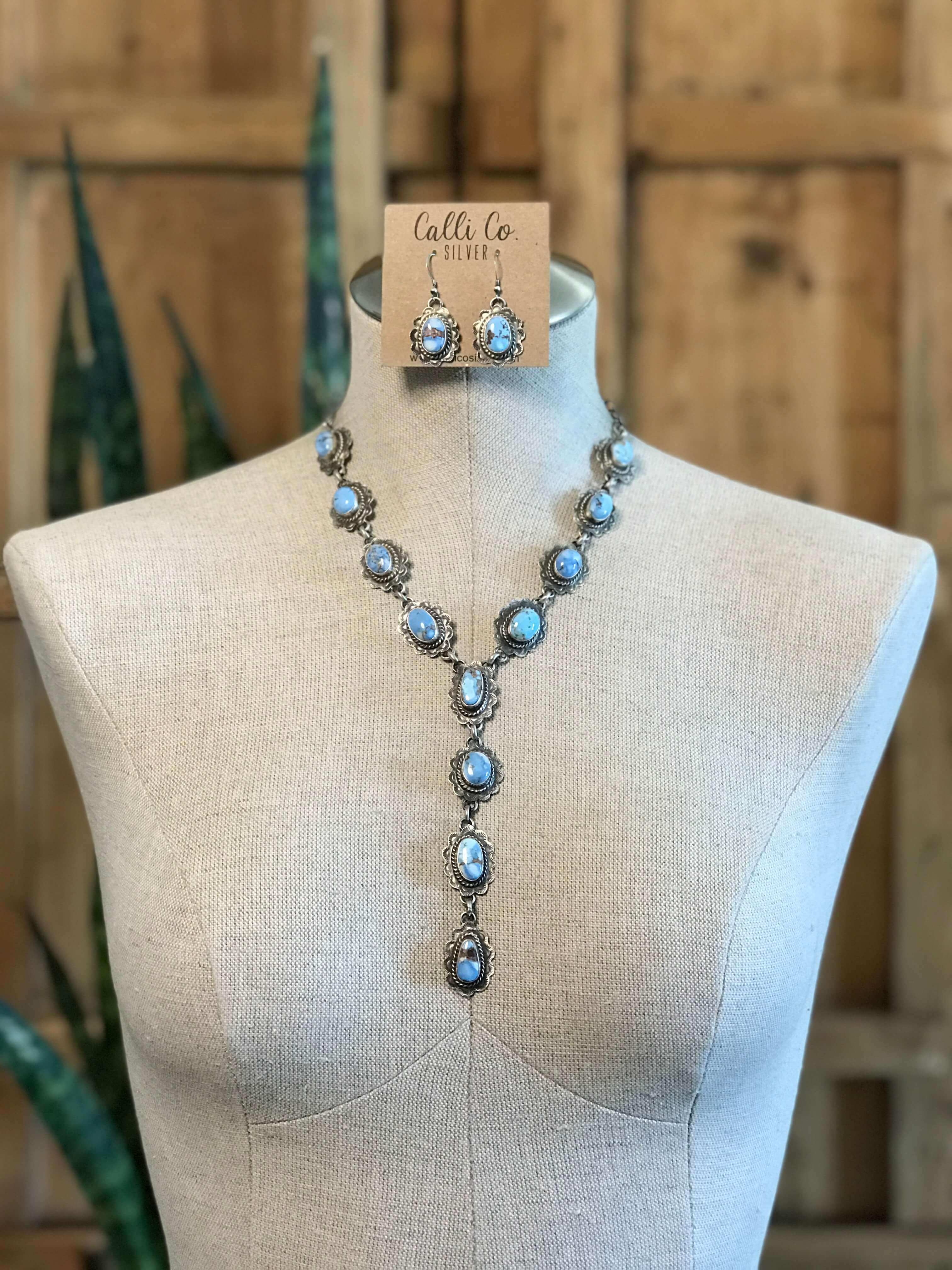 The Riverton Lariat Necklace Set - Image 3