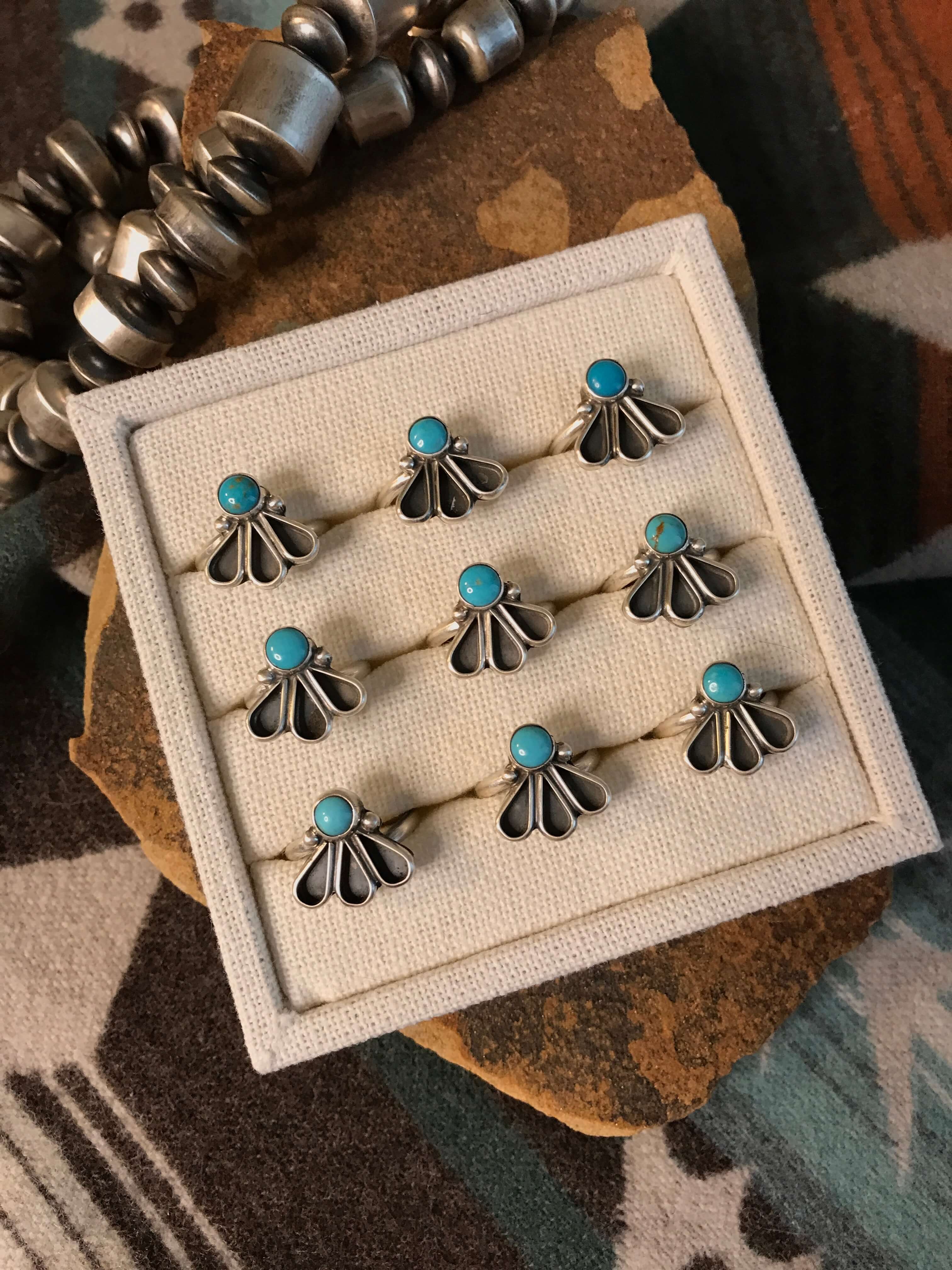 The Riviera Turquoise Ring, Adjustable