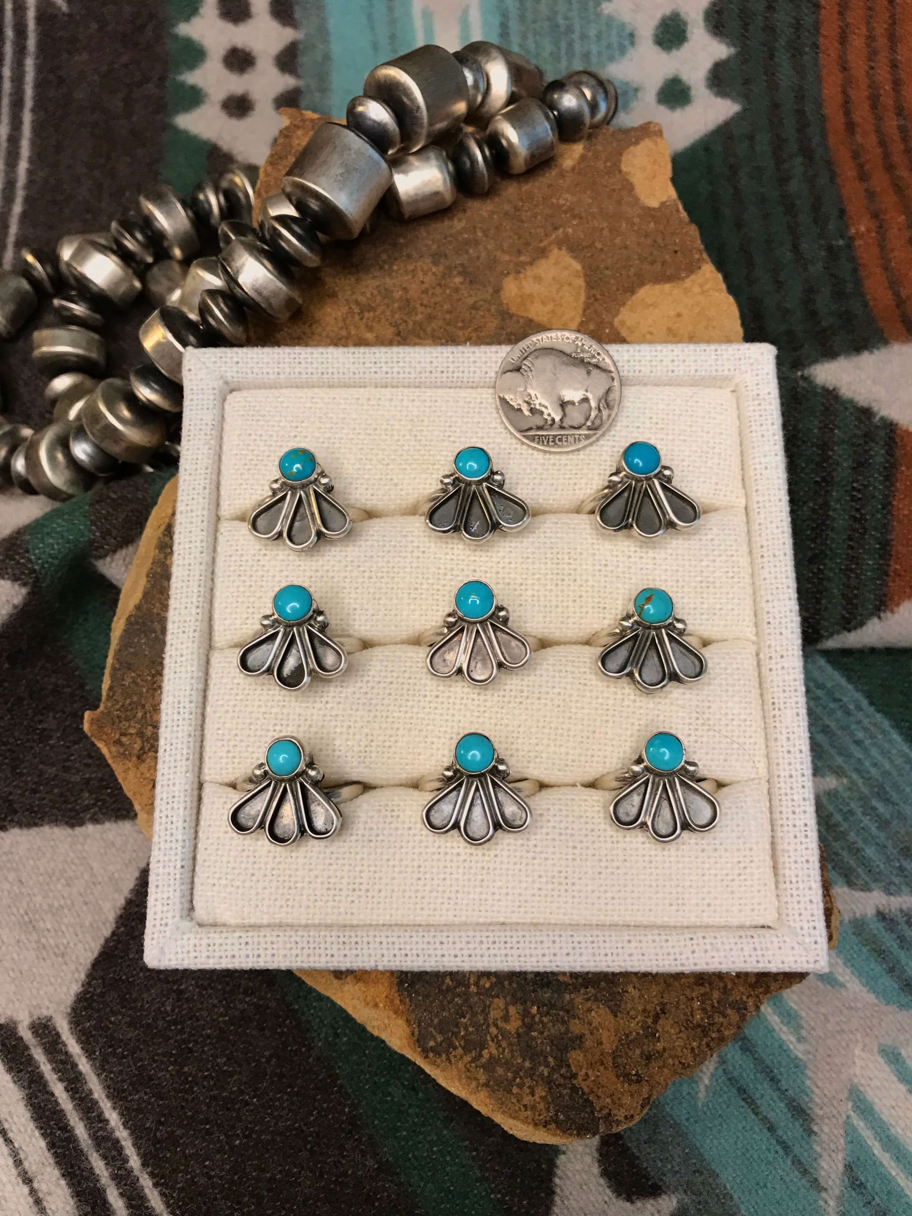 The Riviera Turquoise Ring, Adjustable - Image 2