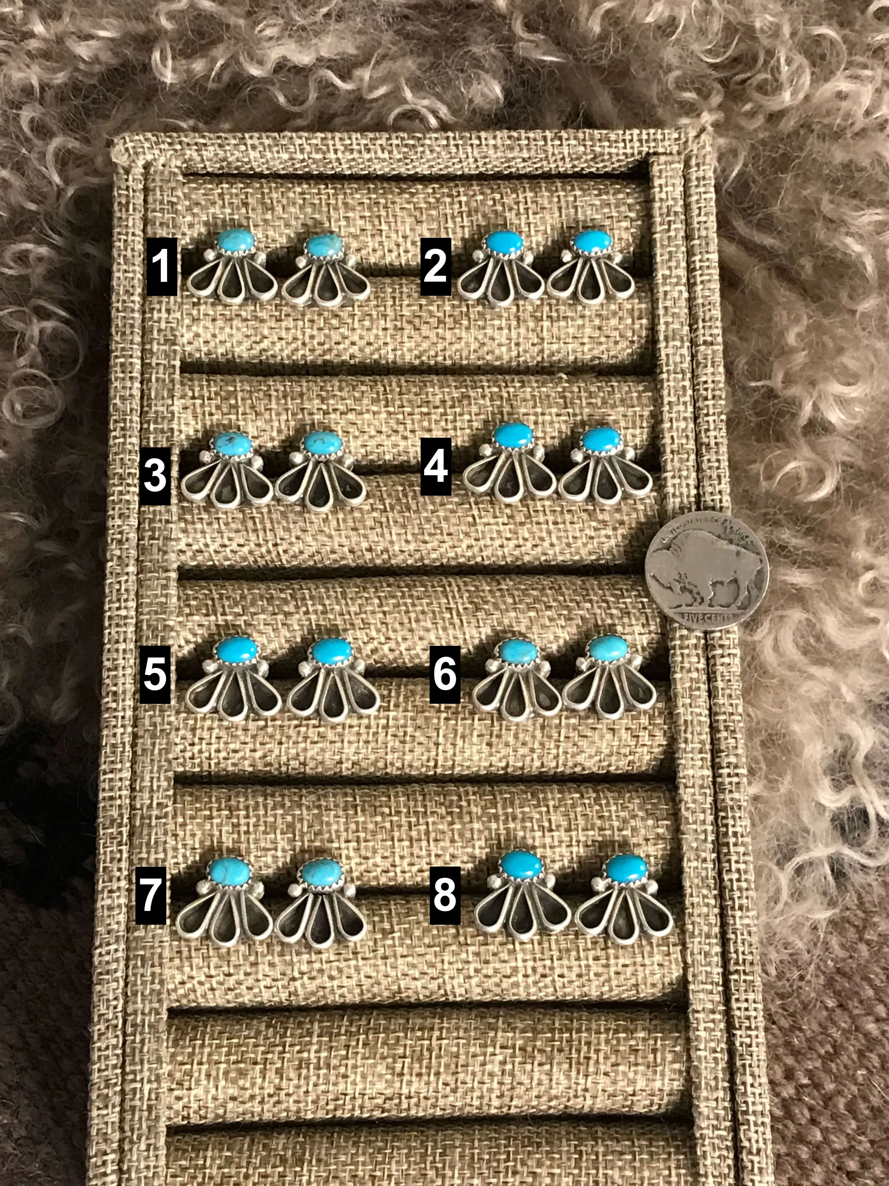 The Mira Turquoise Earrings - Image 2