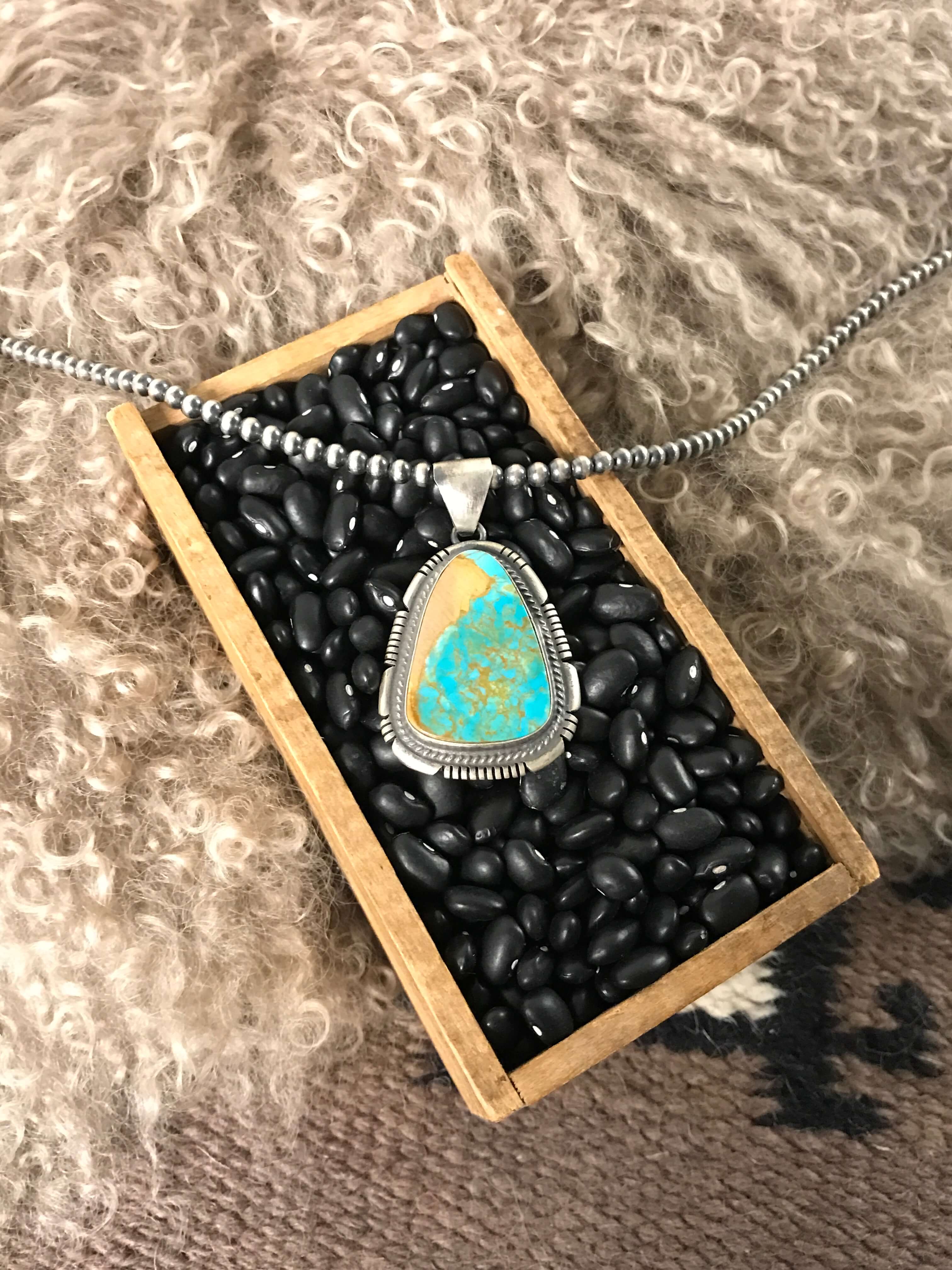 The Ruthie Turquoise Pendant - Image 2